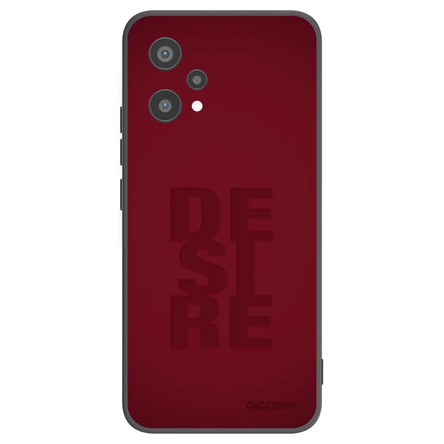 Picasee silikonski črni ovitek za Realme 9 Pro 5G - Desire
