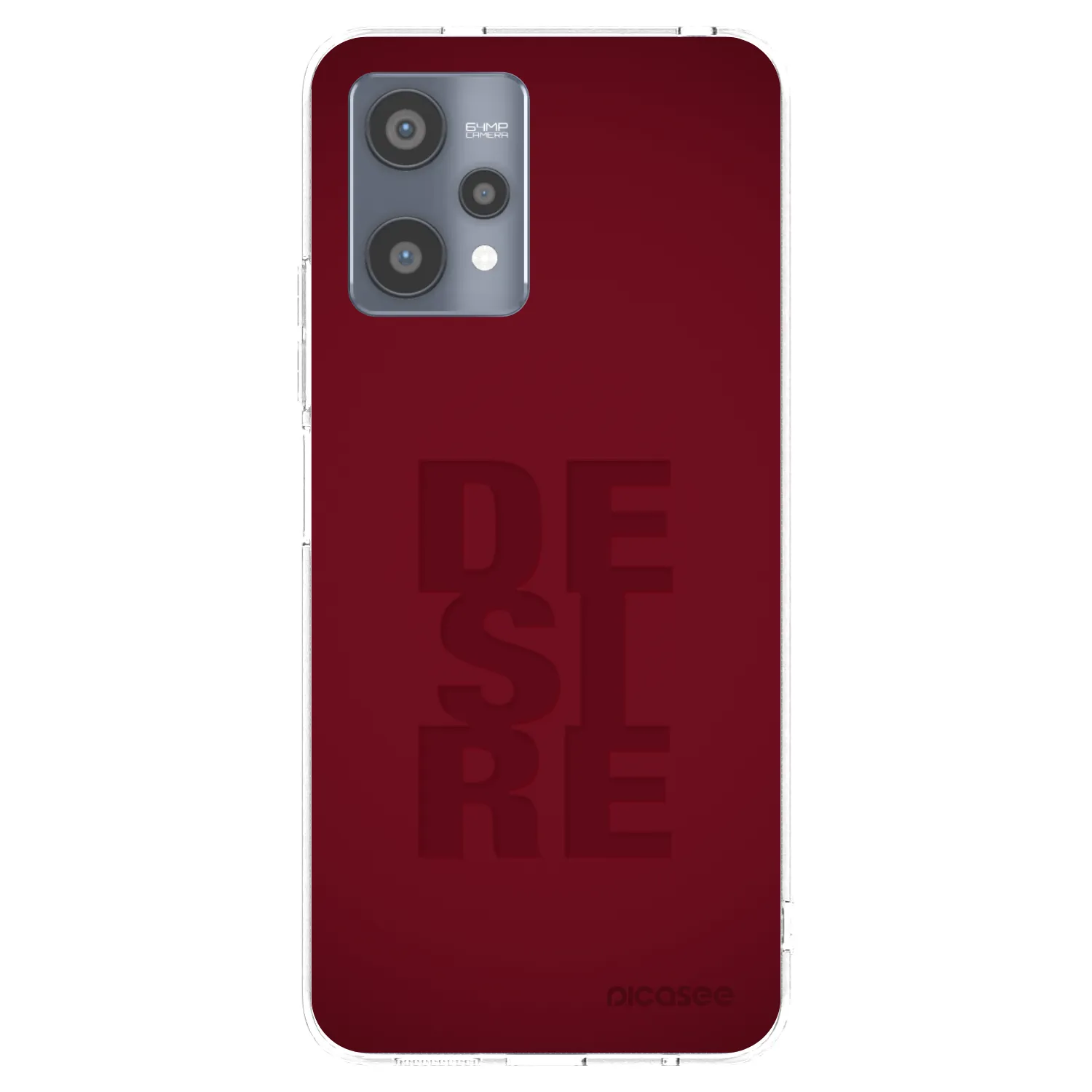 Picasee silikonski prozorni ovitek za Realme 9 Pro 5G - Desire