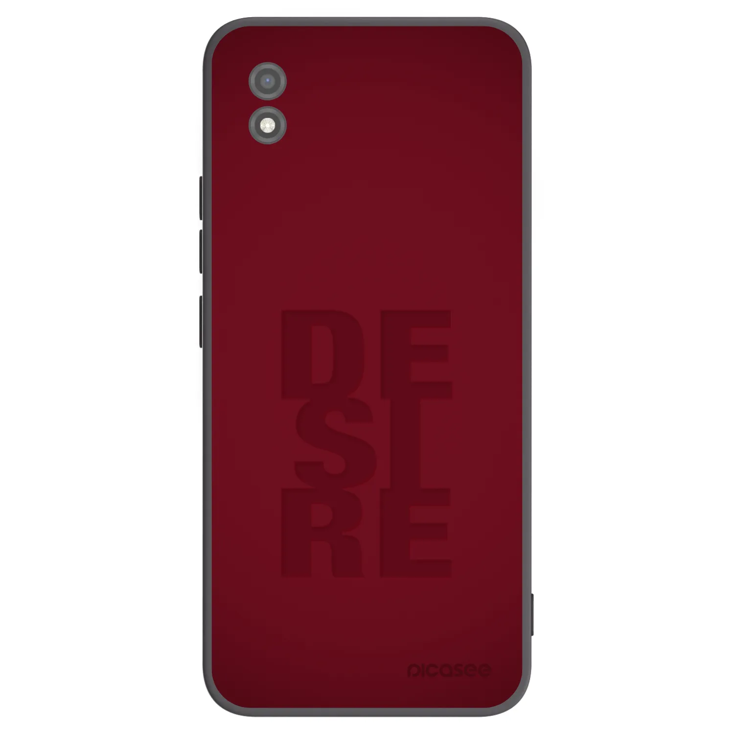 Picasee silikonski črni ovitek za Realme C11 (2021) - Desire