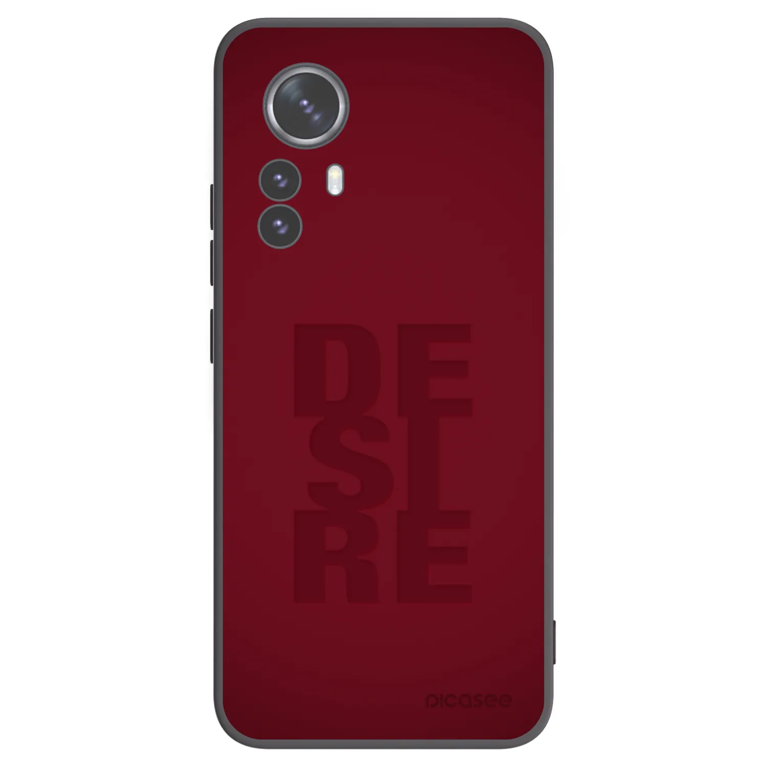Picasee silikonski črni ovitek za Xiaomi 12 Pro - Desire