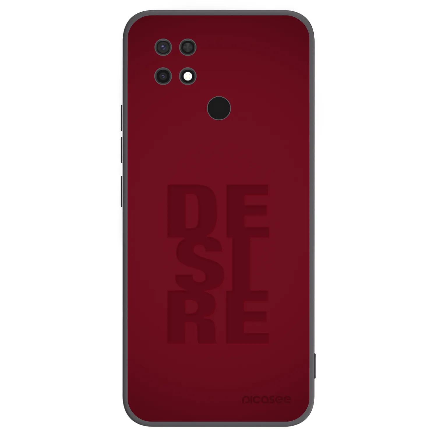 Picasee silikonski črni ovitek za Xiaomi Redmi 10C - Desire