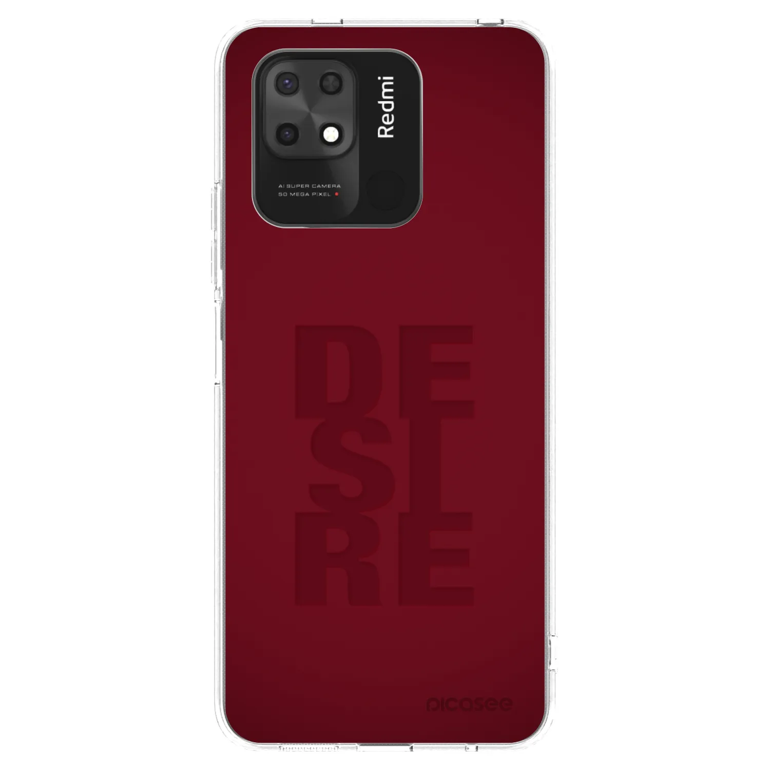 Picasee silikonski prozorni ovitek za Xiaomi Redmi 10C - Desire