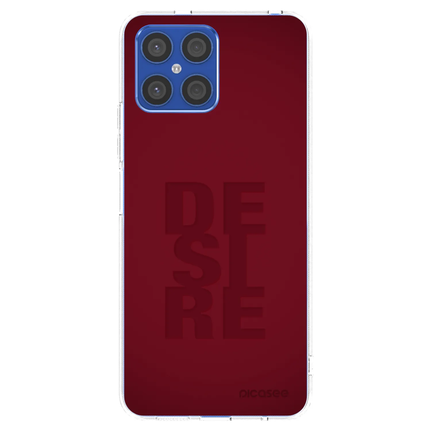 Picasee silikonski prozorni ovitek za Honor X8 4G - Desire