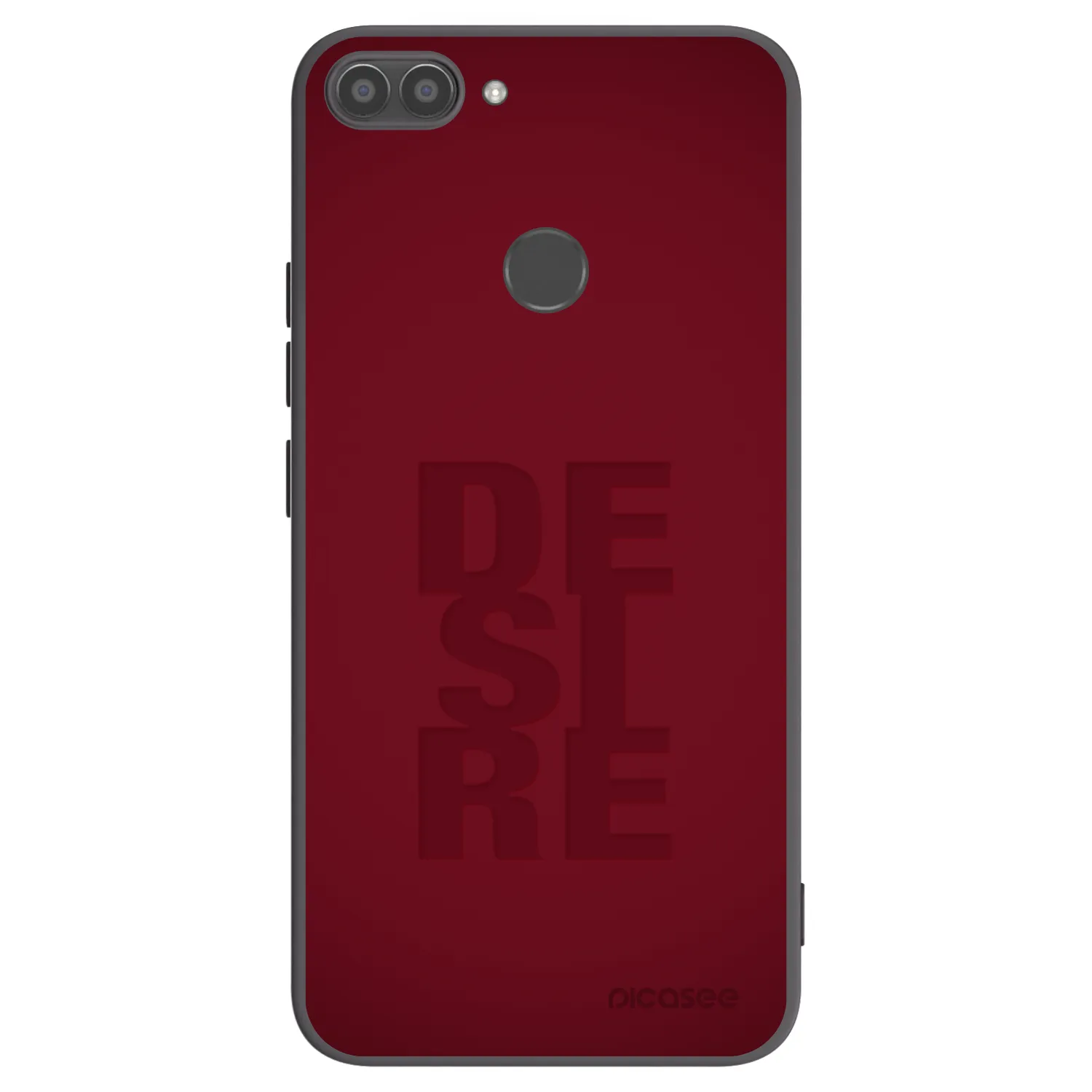Picasee silikonski črni ovitek za Huawei P Smart - Desire