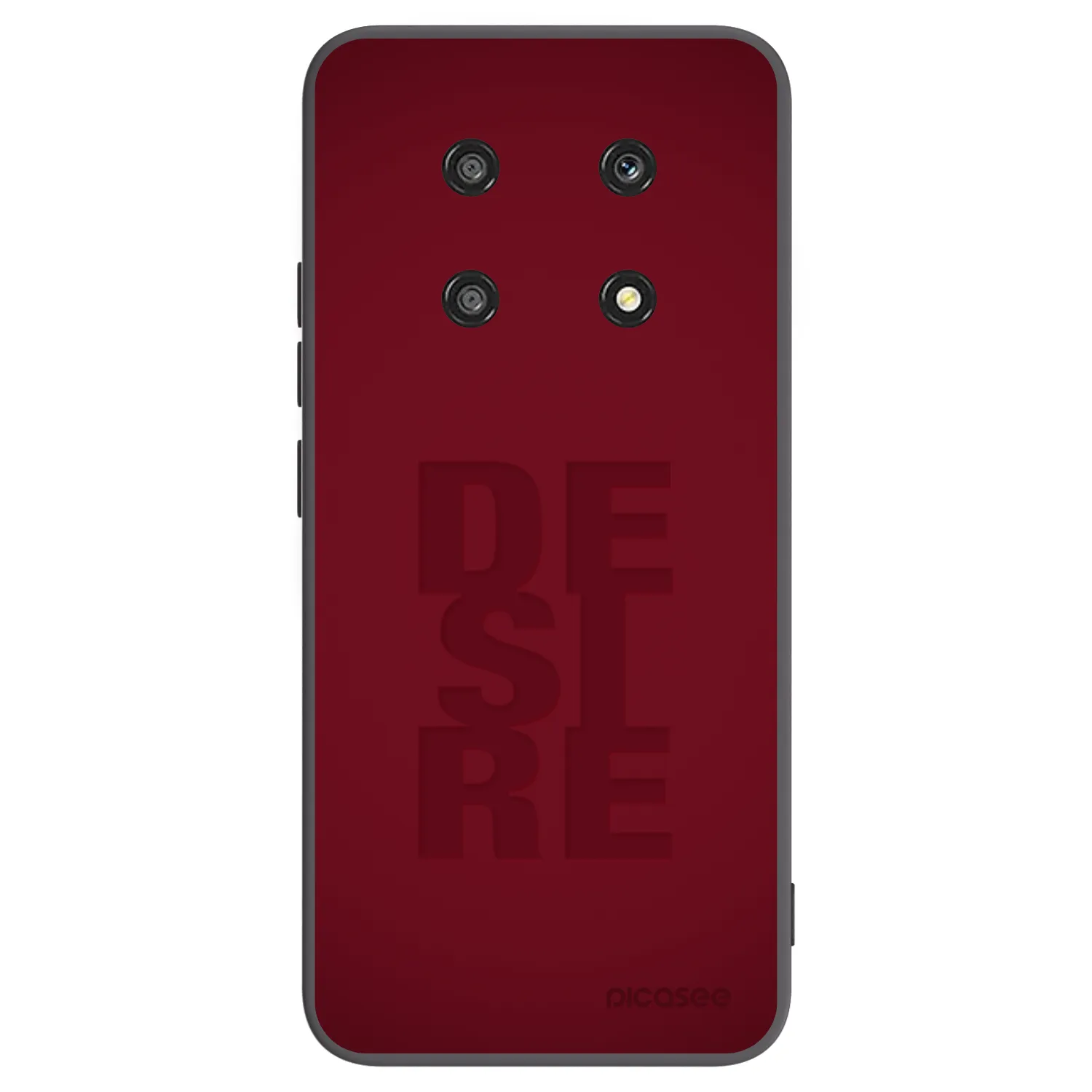 Picasee silikonski črni ovitek za Honor Magic4 Lite 5G - Desire