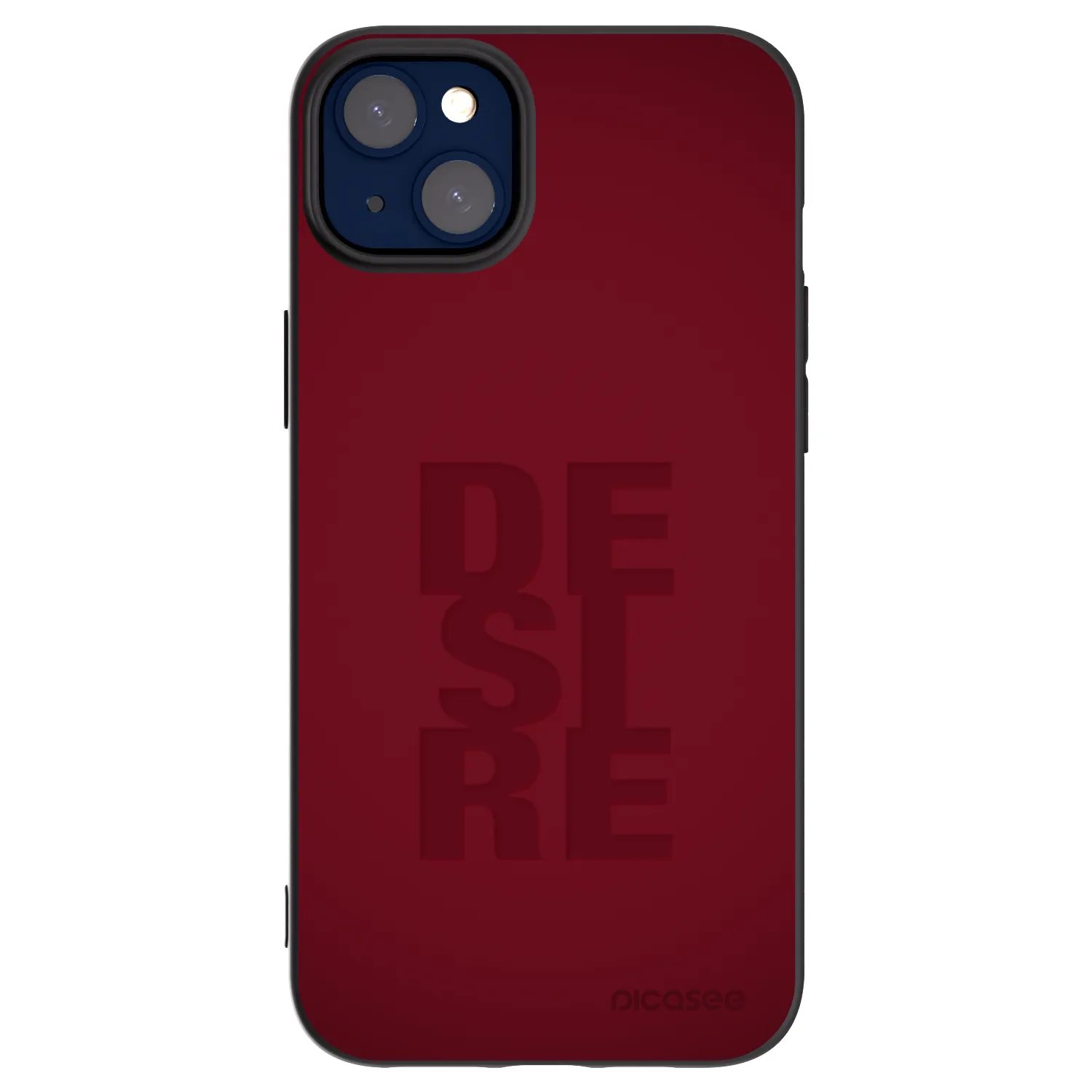 Picasee silikonski črni ovitek za Apple iPhone 14 Plus - Desire