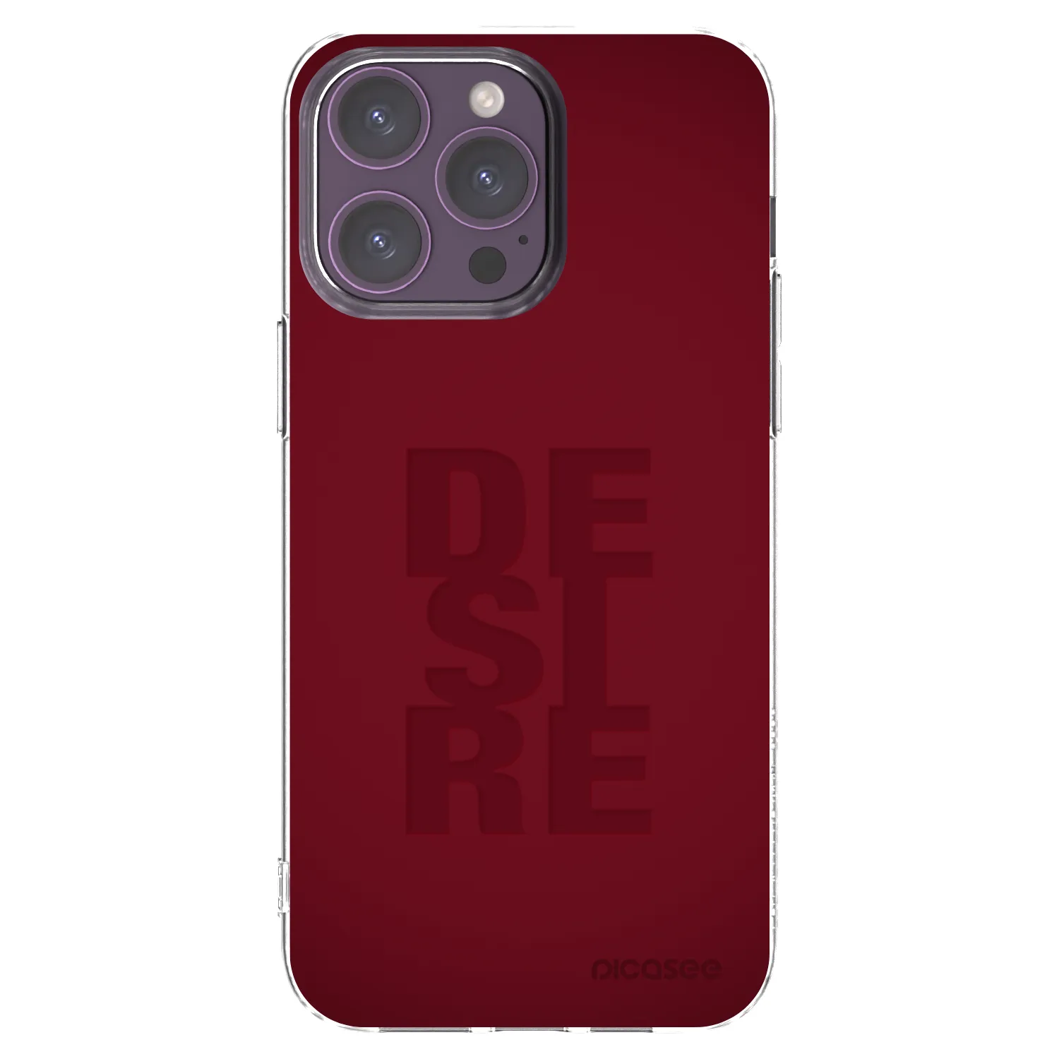 Picasee silikonski prozorni ovitek za Apple iPhone 14 Pro Max - Desire