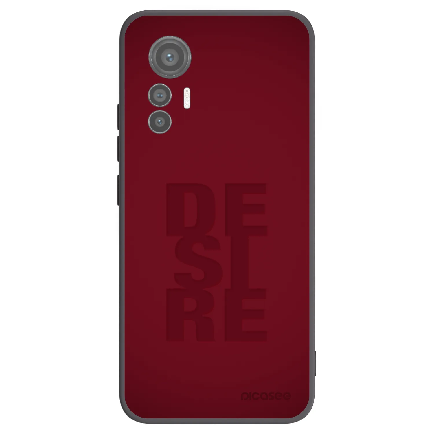 Picasee silikonski črni ovitek za Xiaomi 12 Lite - Desire