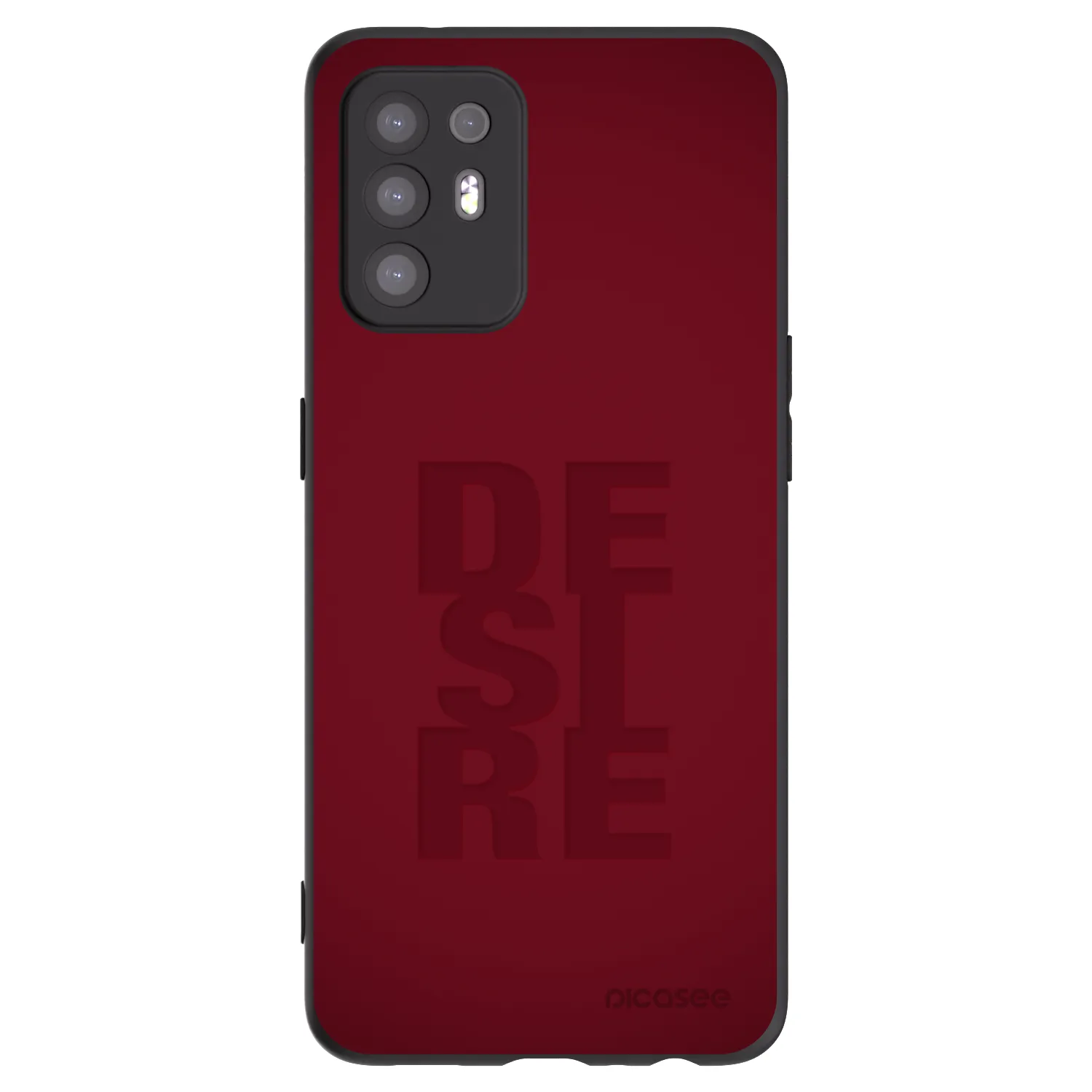 Picasee silikonski črni ovitek za OPPO A94 5G - Desire