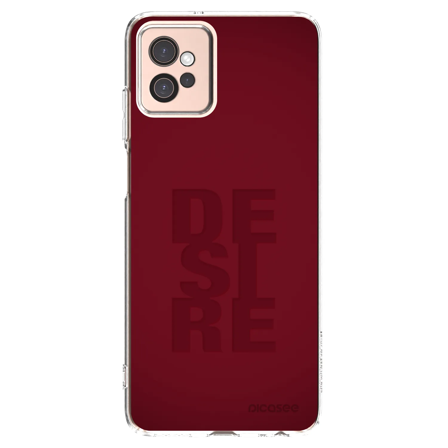 Picasee silikonski prozorni ovitek za Motorola Moto G32 - Desire