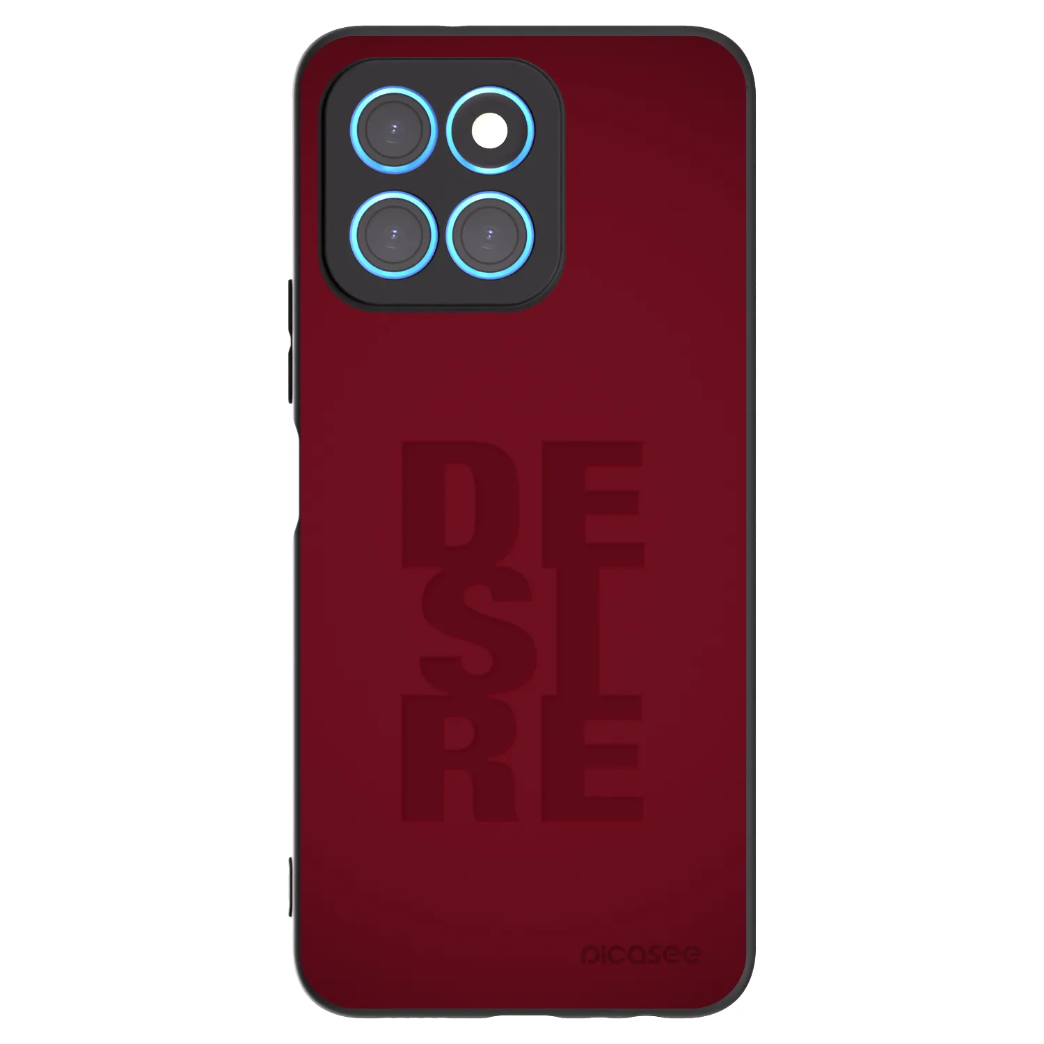 Picasee silikonski črni ovitek za Honor X6 - Desire