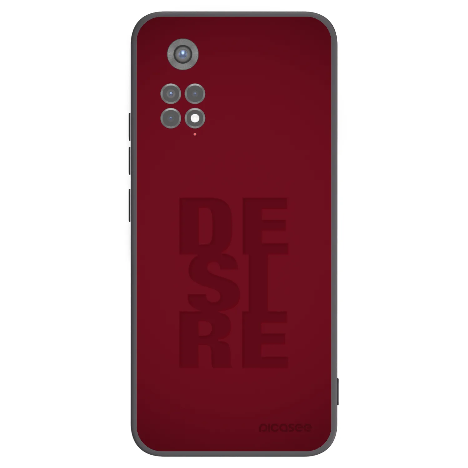 Picasee silikonski črni ovitek za Xiaomi Redmi Note 11S 5G - Desire