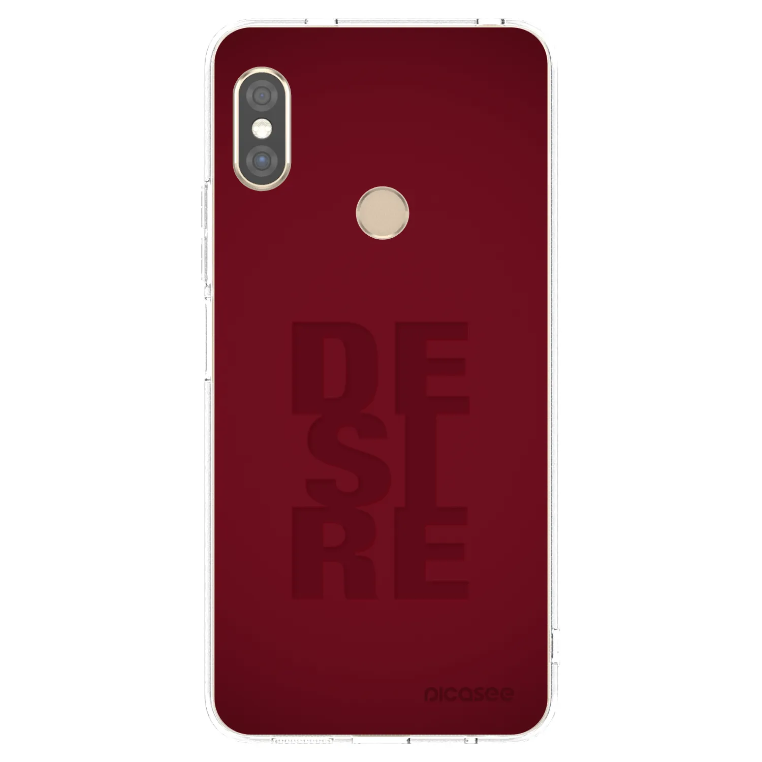 Picasee silikonski prozorni ovitek za Xiaomi Redmi Note 5 Global - Desire