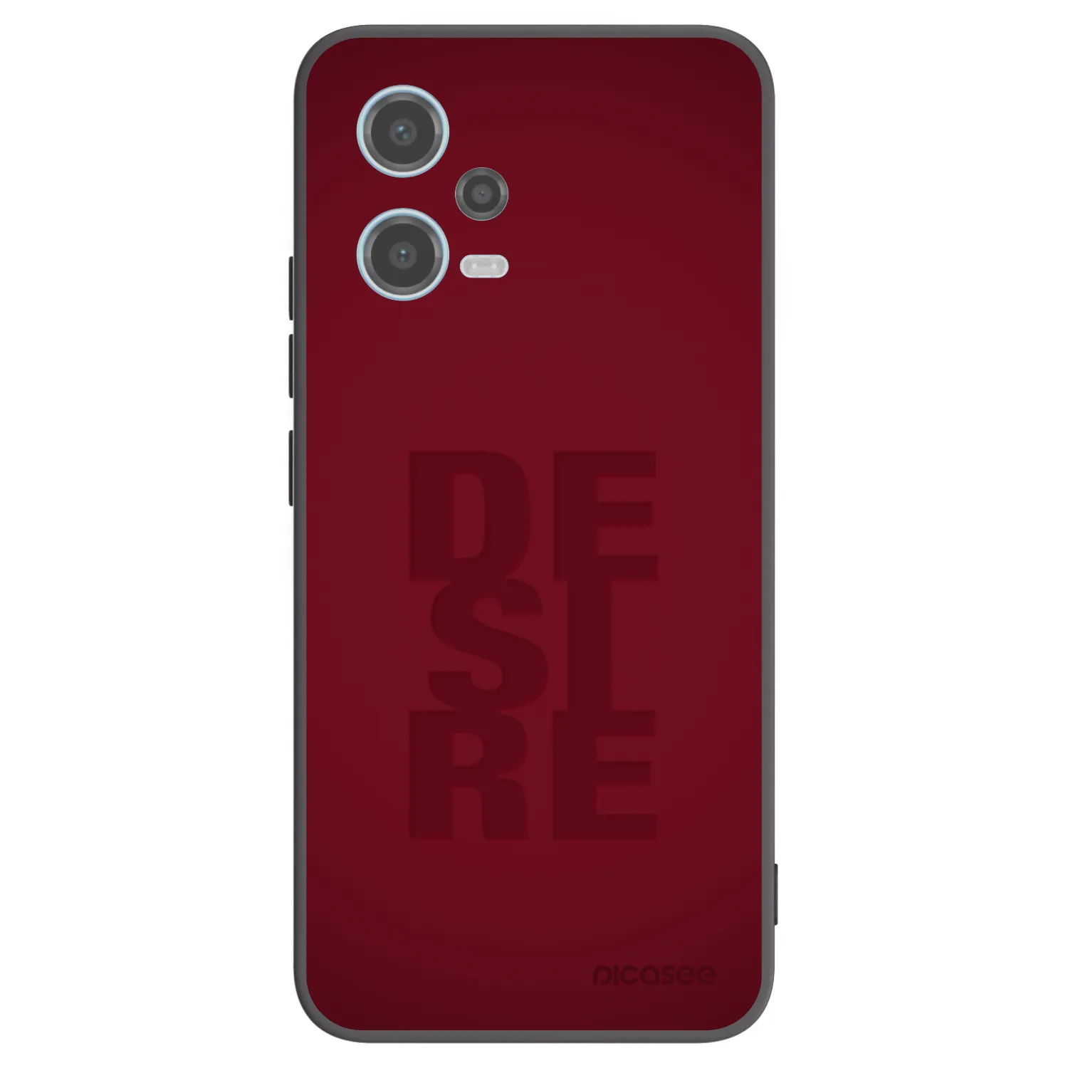 Picasee silikonski črni ovitek za Xiaomi Redmi Note 12 5G - Desire