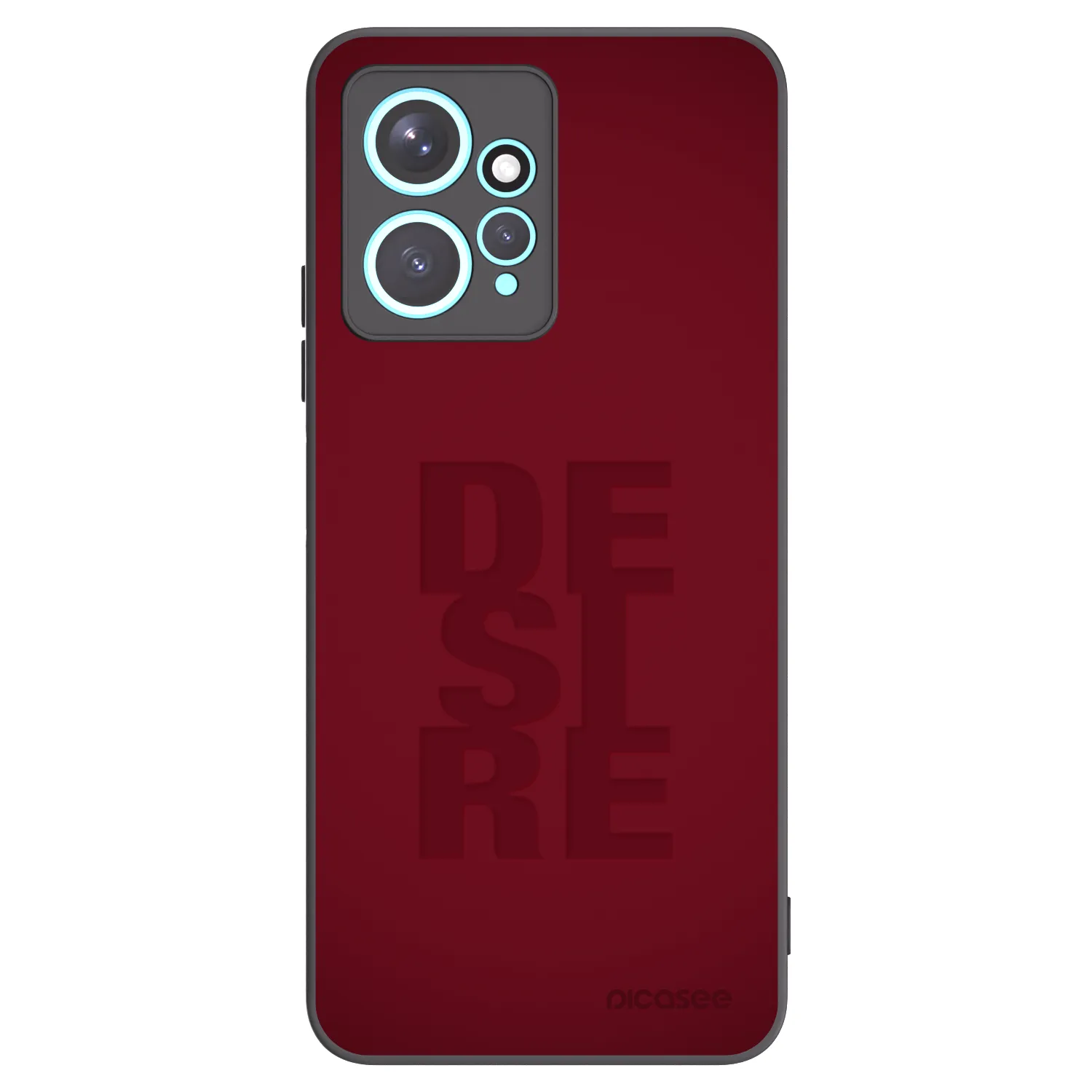 Picasee silikonski črni ovitek za Xiaomi Redmi Note 12 4G - Desire