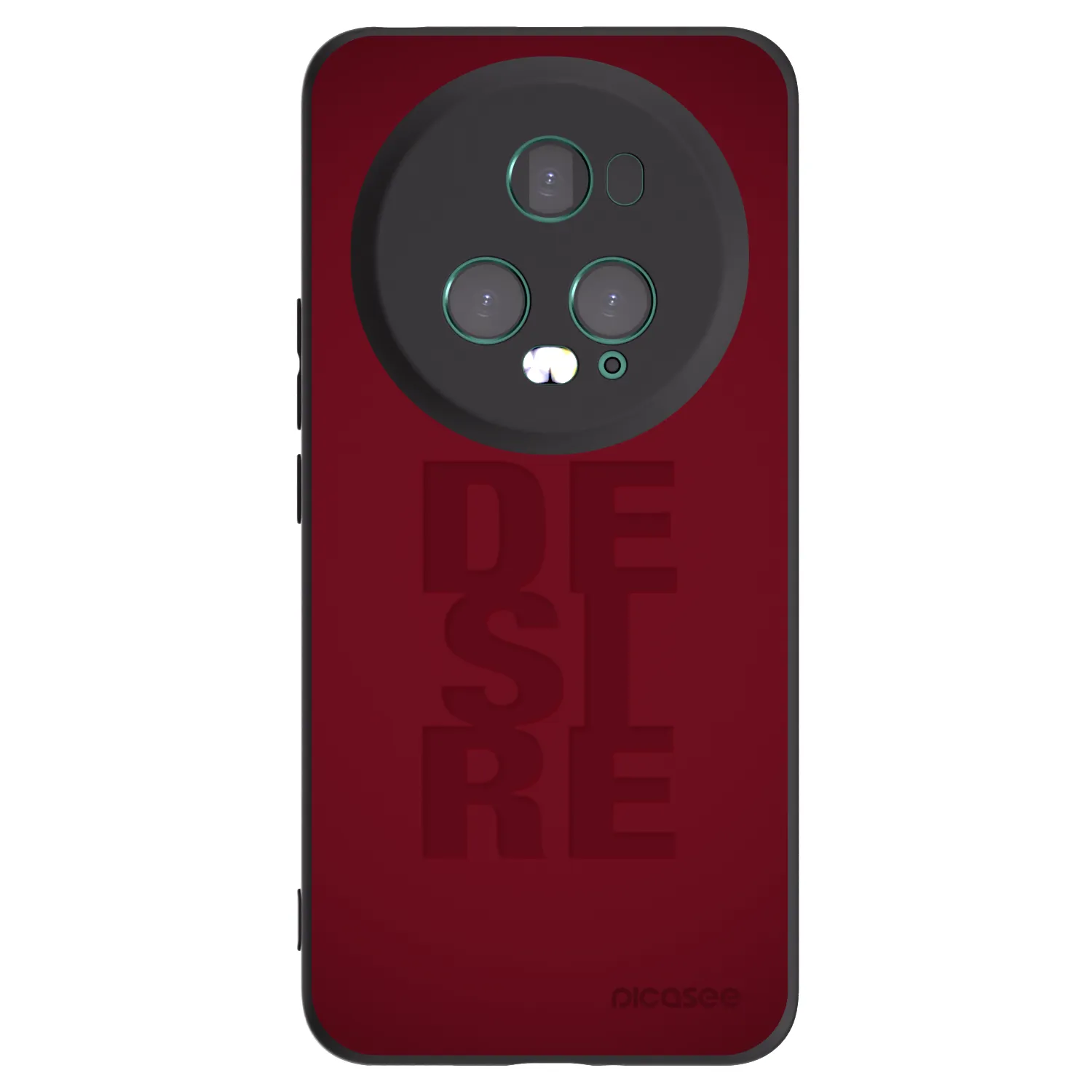 Picasee silikonski črni ovitek za Honor Magic5 Pro - Desire