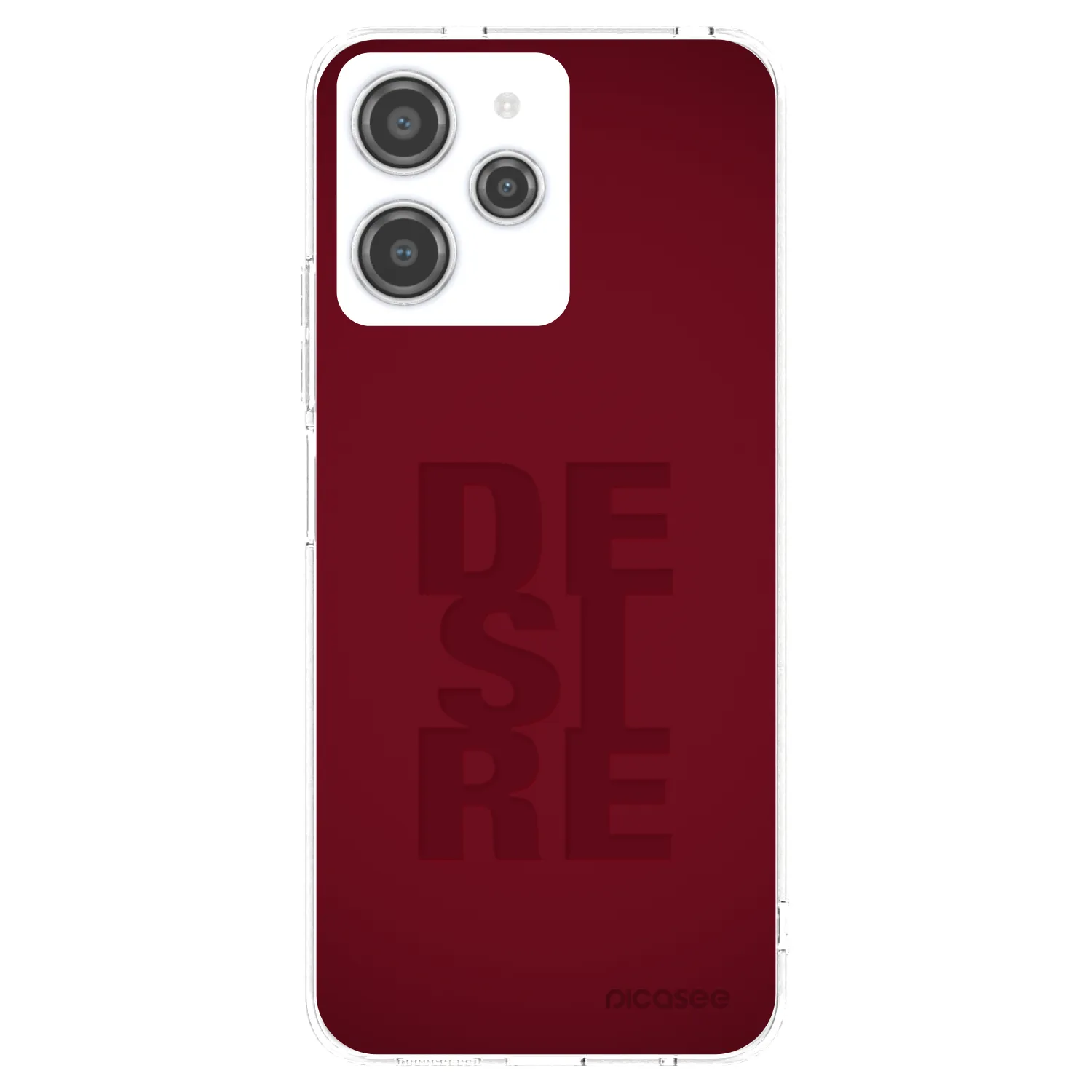 Picasee silikonski prozorni ovitek za Xiaomi Redmi 12 4G - Desire