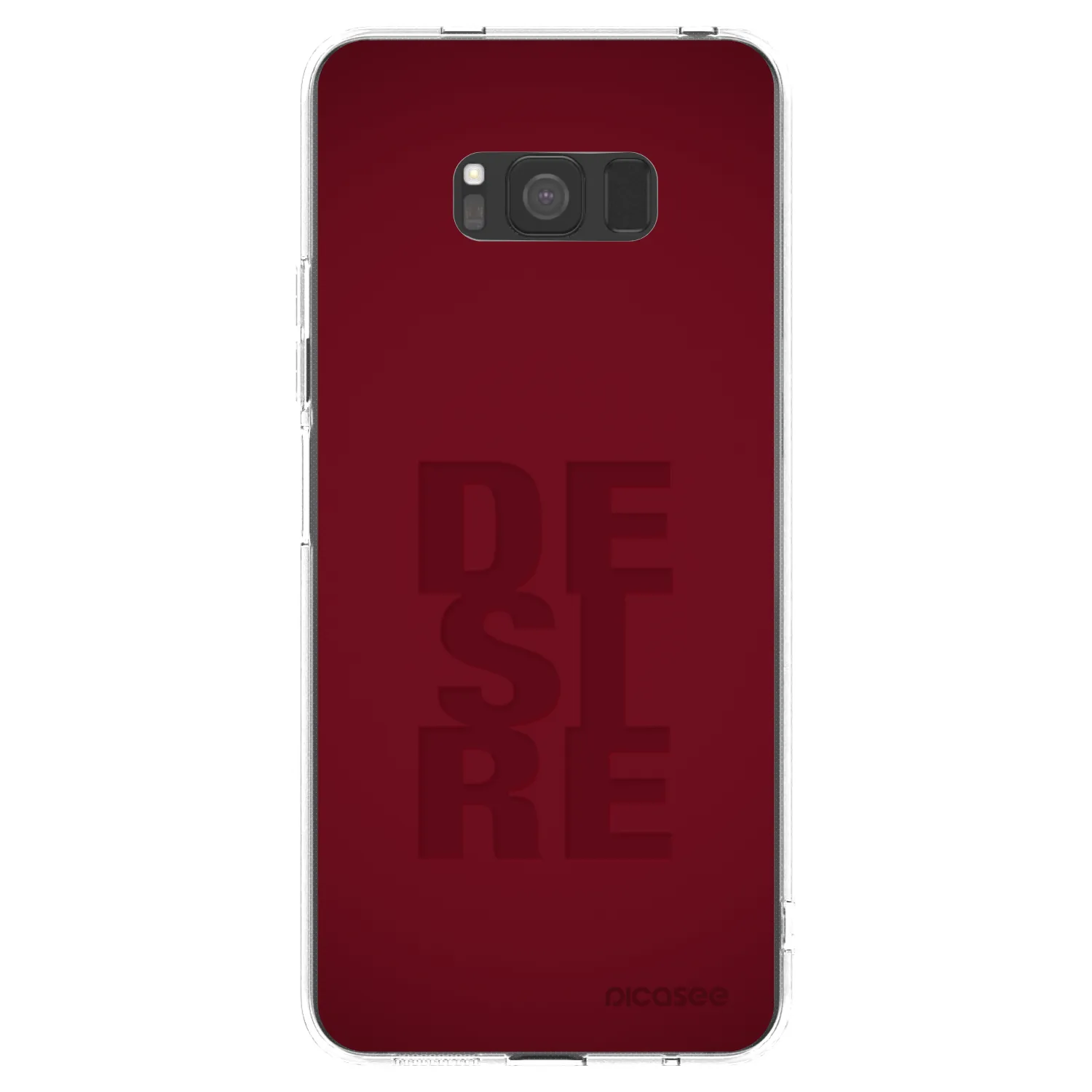 Picasee silikonski prozorni ovitek za Samsung Galaxy S8 G950F - Desire