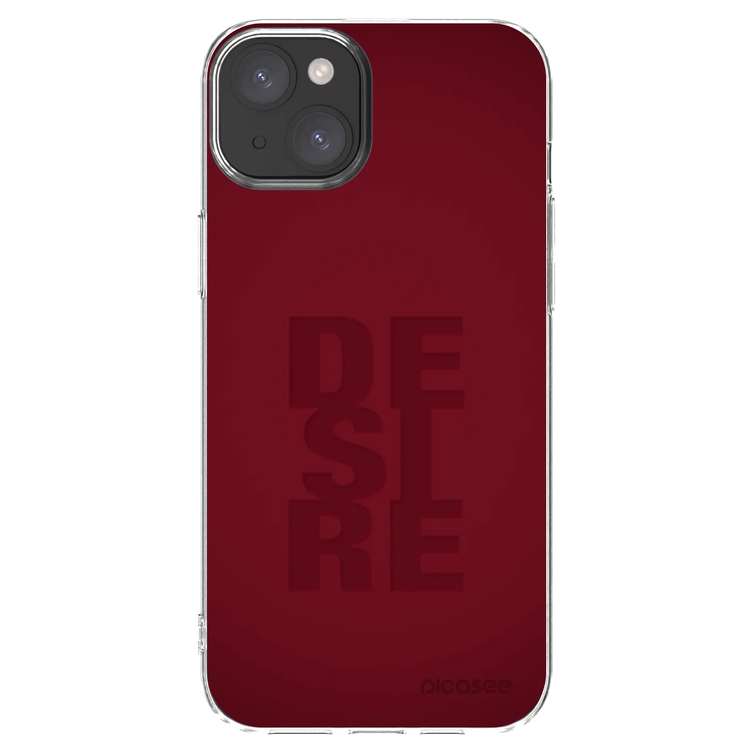 Picasee silikonski prozorni ovitek za Apple iPhone 15 Plus - Desire