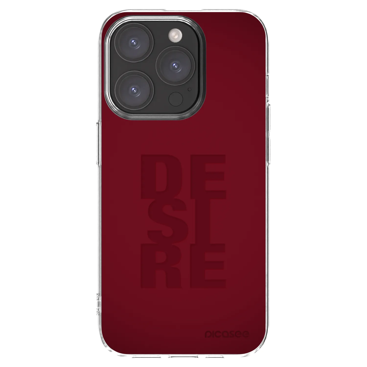 Picasee silikonski prozorni ovitek za Apple iPhone 15 Pro - Desire
