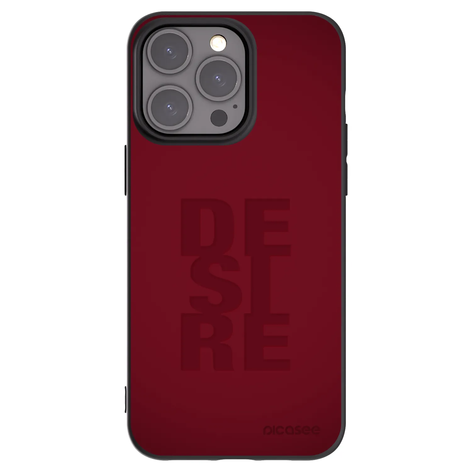 Picasee silikonski črni ovitek za Apple iPhone 15 Pro Max - Desire