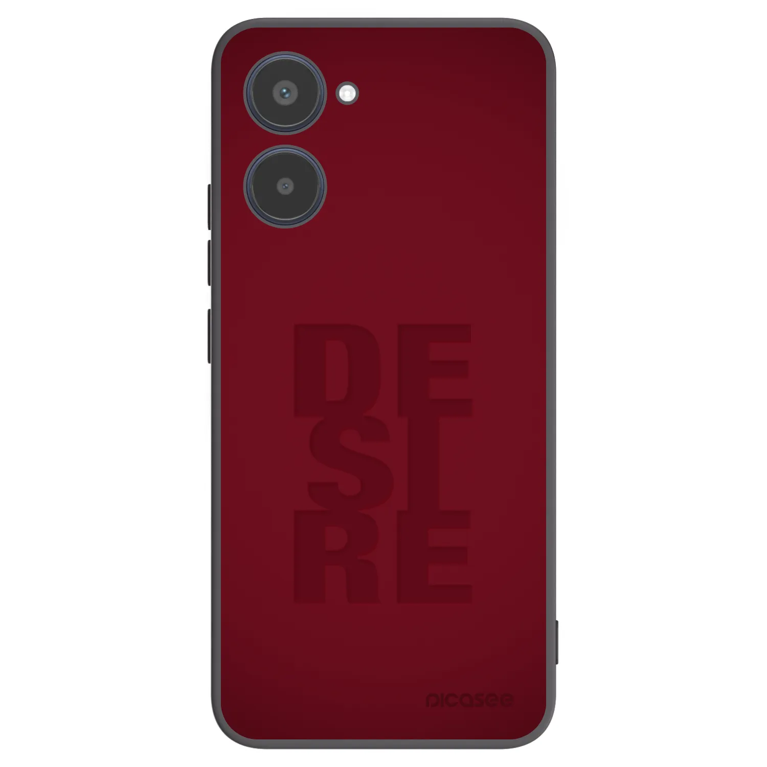 Picasee silikonski črni ovitek za Realme 10 4G - Desire