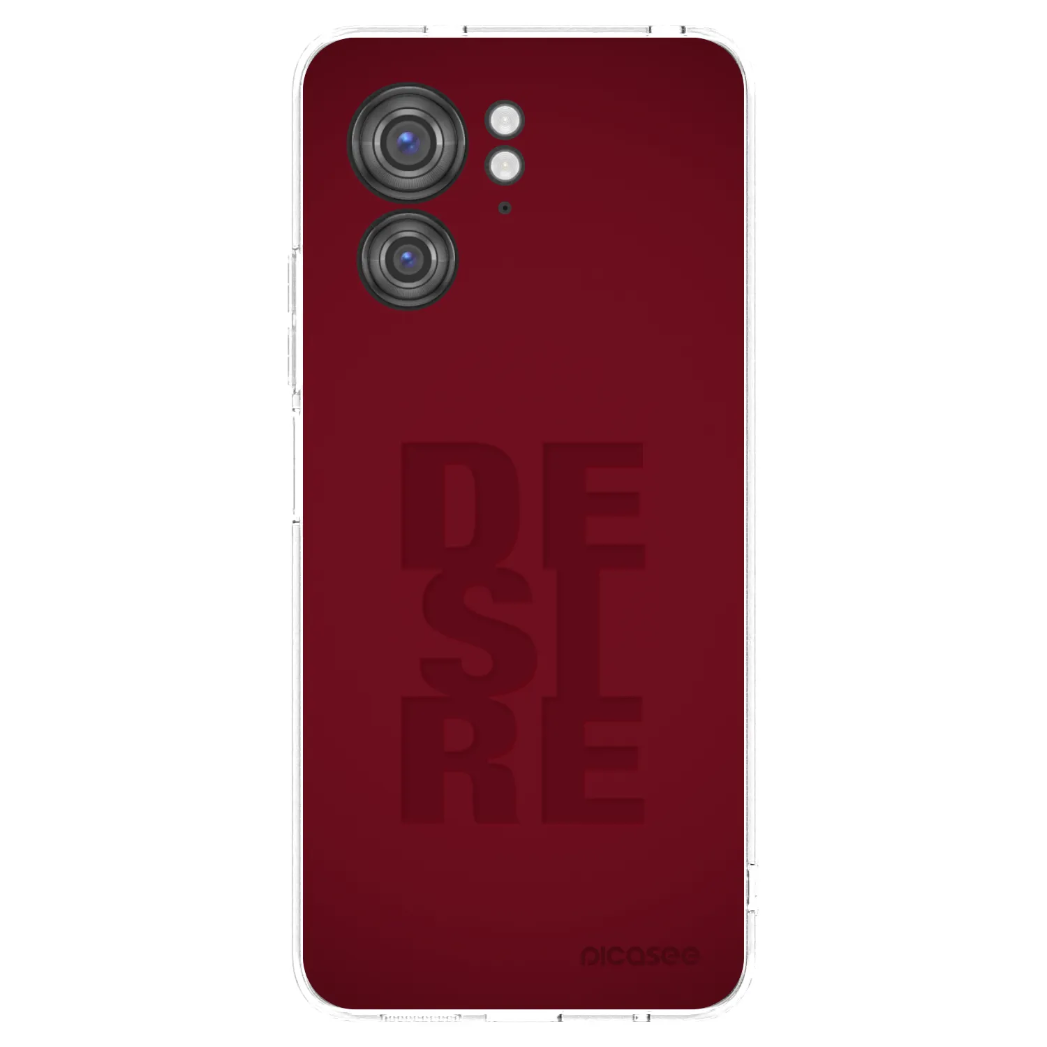 Picasee silikonski prozorni ovitek za Motorola Edge 40 - Desire