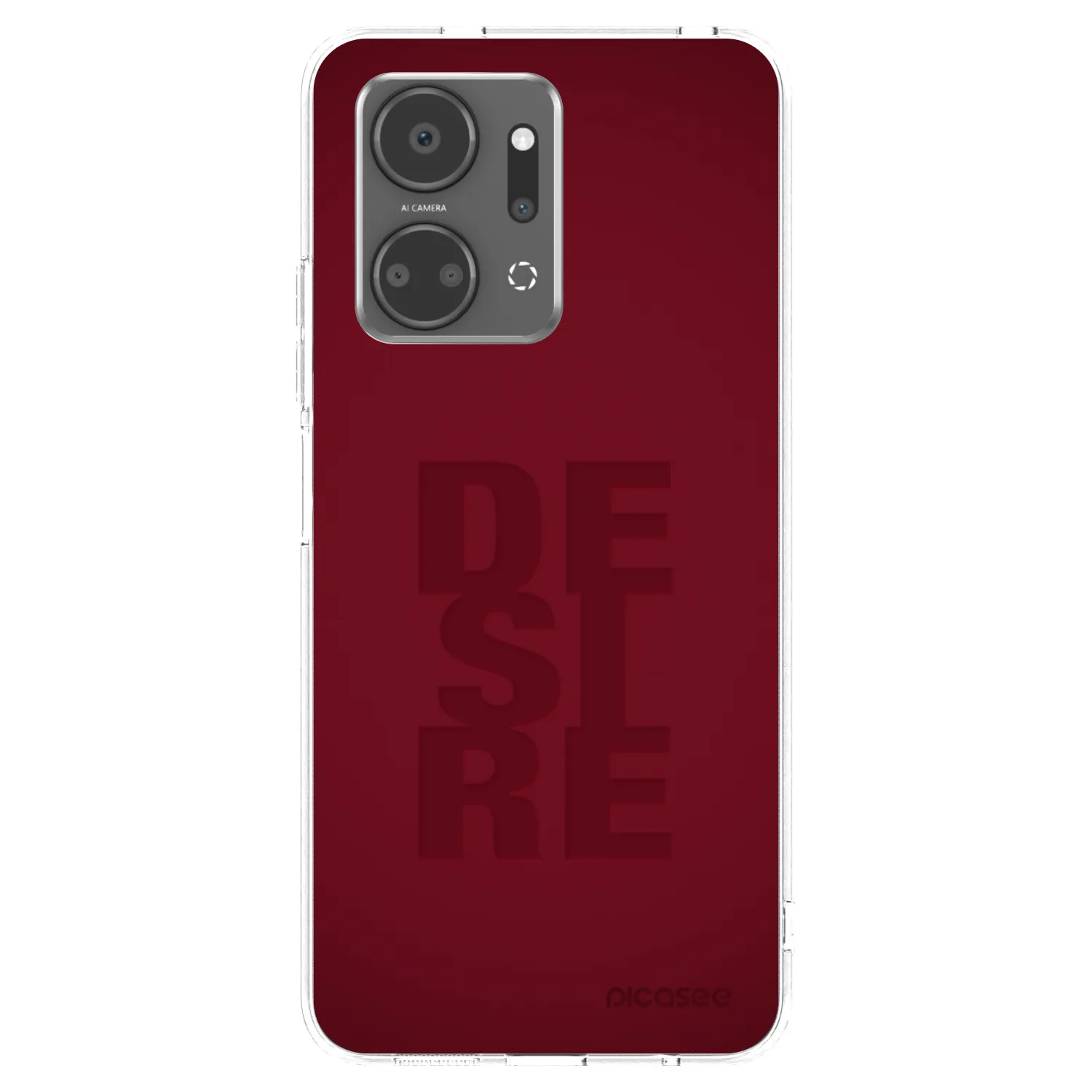 Picasee silikonski prozorni ovitek za Honor X7a - Desire