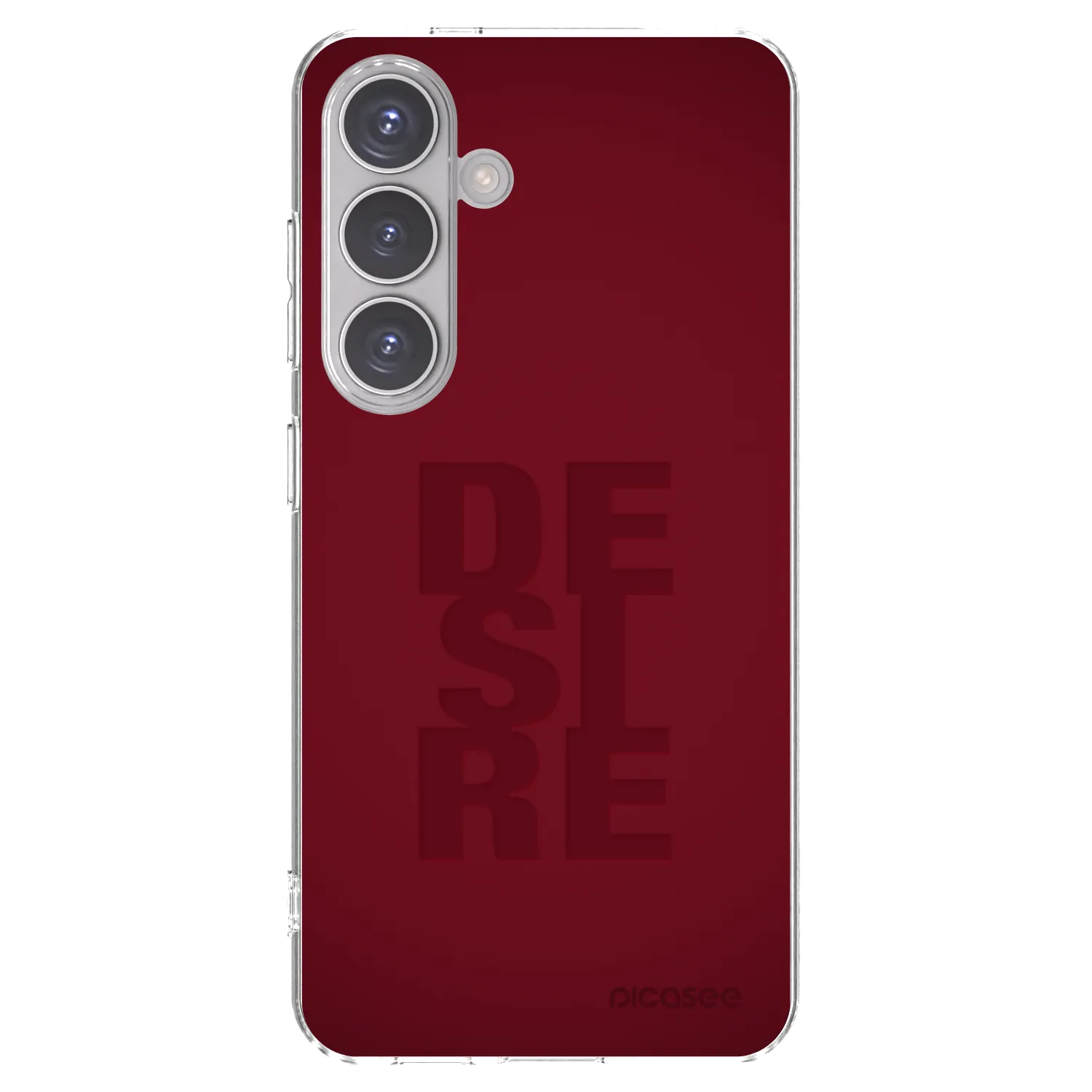 Picasee silikonski prozorni ovitek za Samsung Galaxy S24 S921B 5G - Desire
