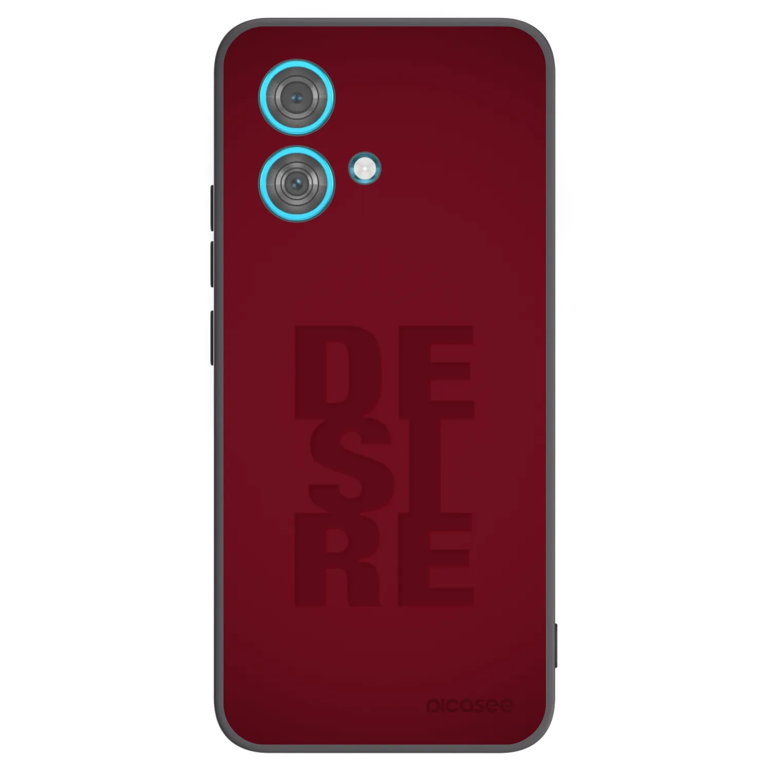 Picasee silikonski črni ovitek za Motorola Edge 40 Neo - Desire