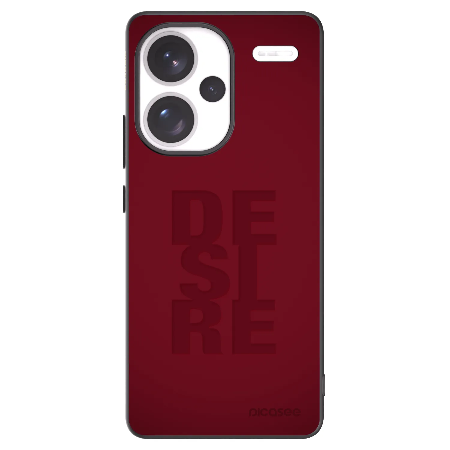 Picasee silikonski črni ovitek za Xiaomi Redmi Note 13 Pro+ 5G - Desire