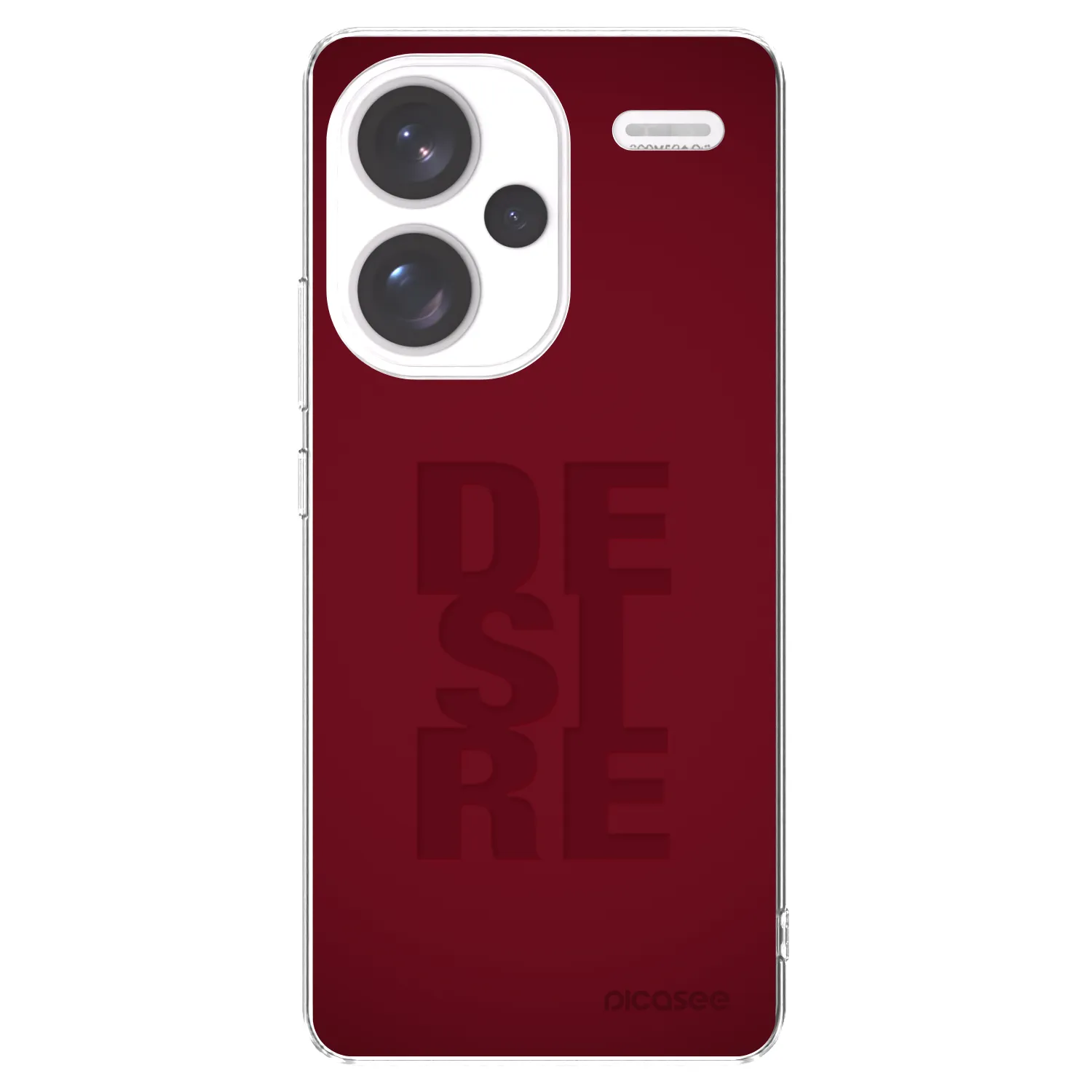 Picasee silikonski prozorni ovitek za Xiaomi Redmi Note 13 Pro+ 5G - Desire