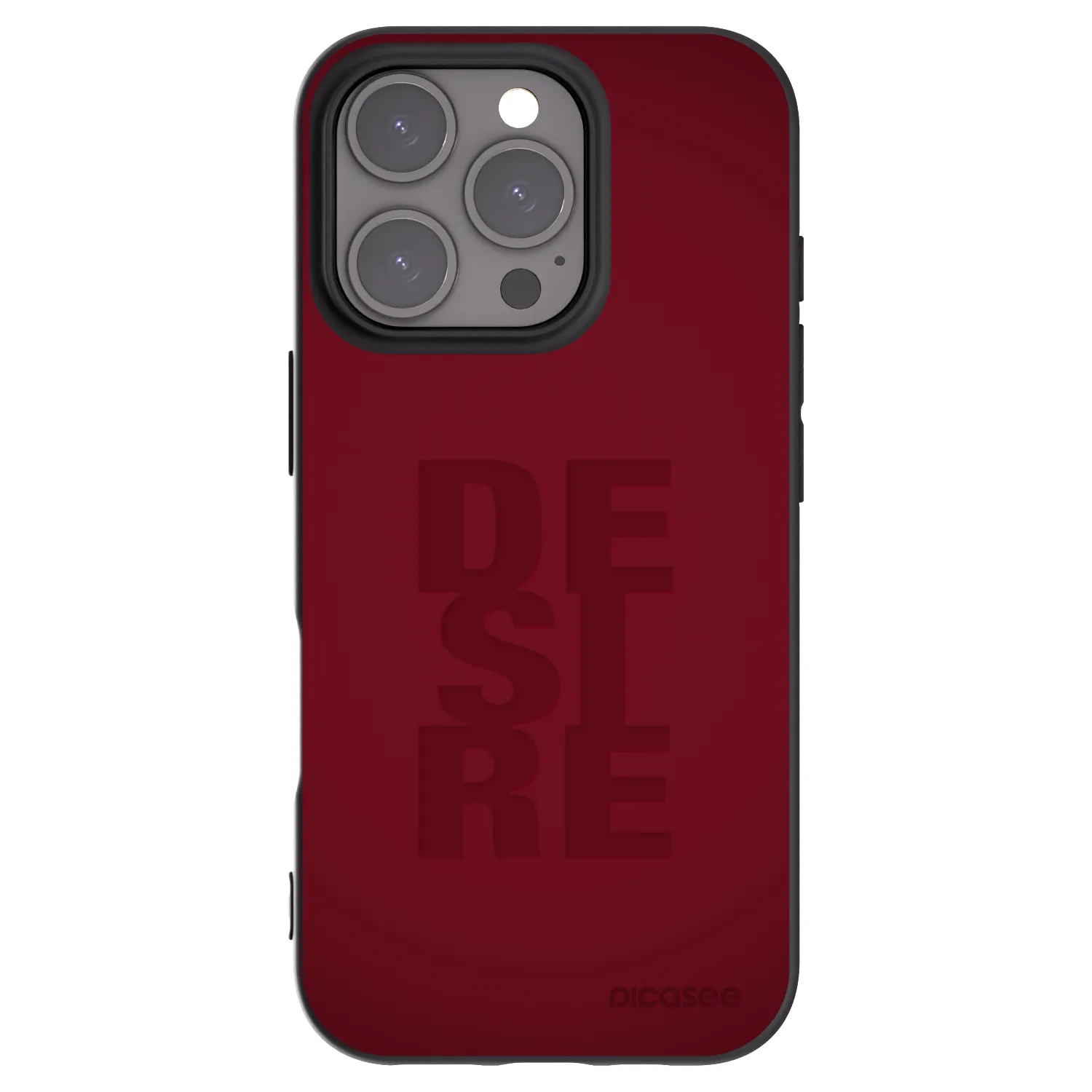 Picasee silikonski črni ovitek za Apple iPhone 16 Pro - Desire