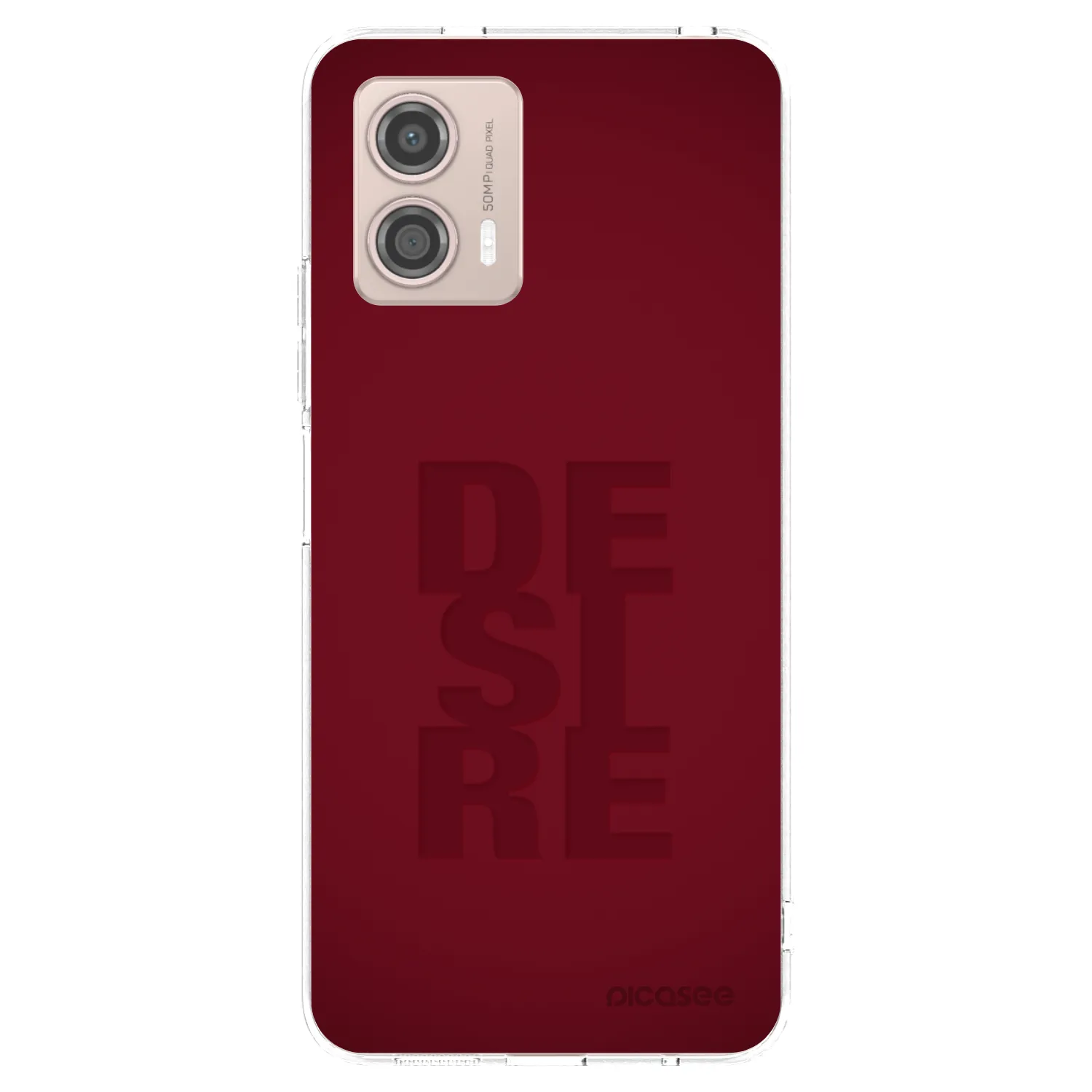 Picasee silikonski prozorni ovitek za Motorola Moto G53 5G - Desire