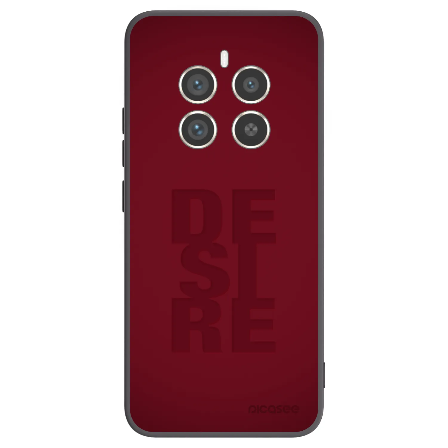 Picasee silikonski črni ovitek za Realme 12 Pro 5G - Desire