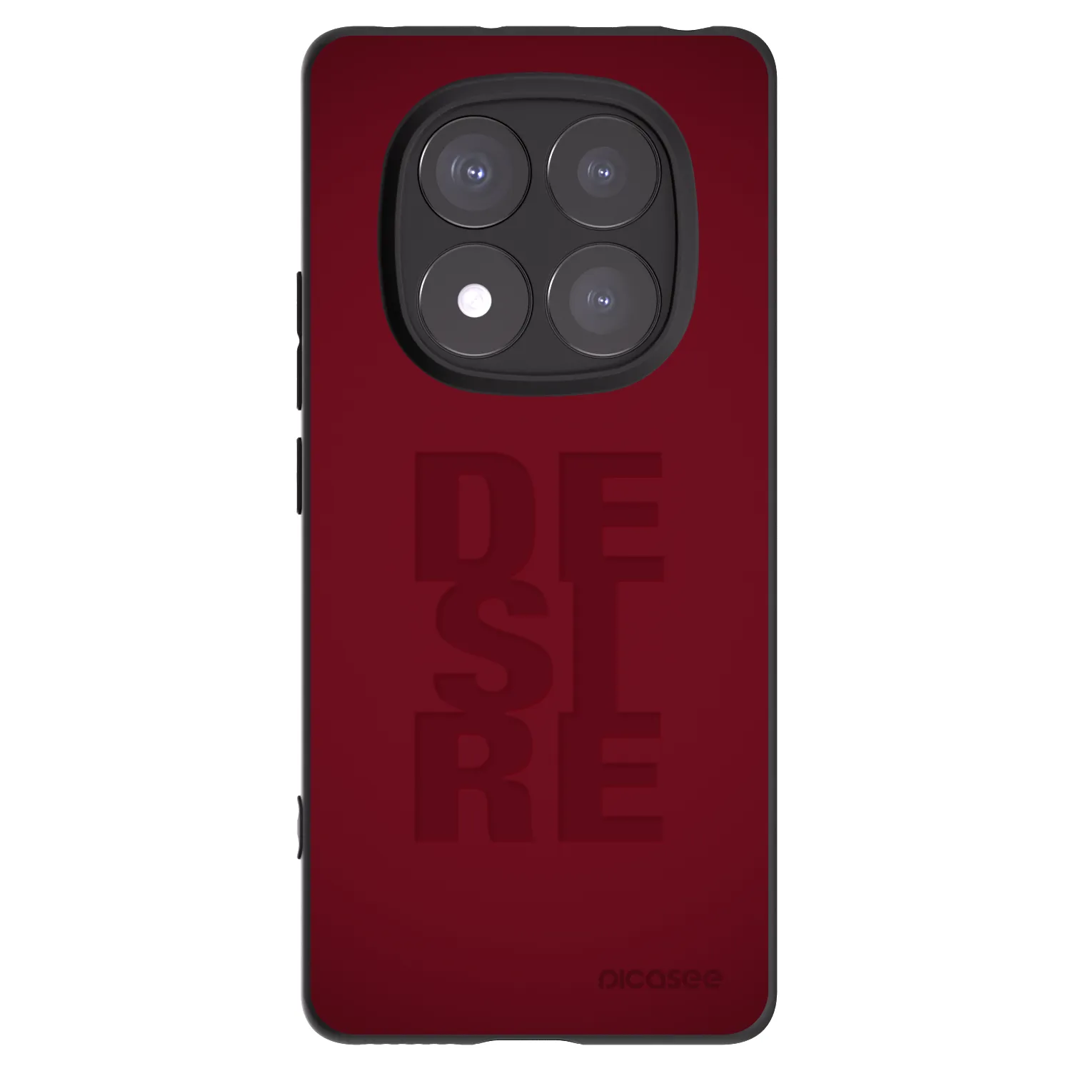 Picasee silikonski črni ovitek za Xiaomi Redmi Note 14 Pro+ 5G - Desire