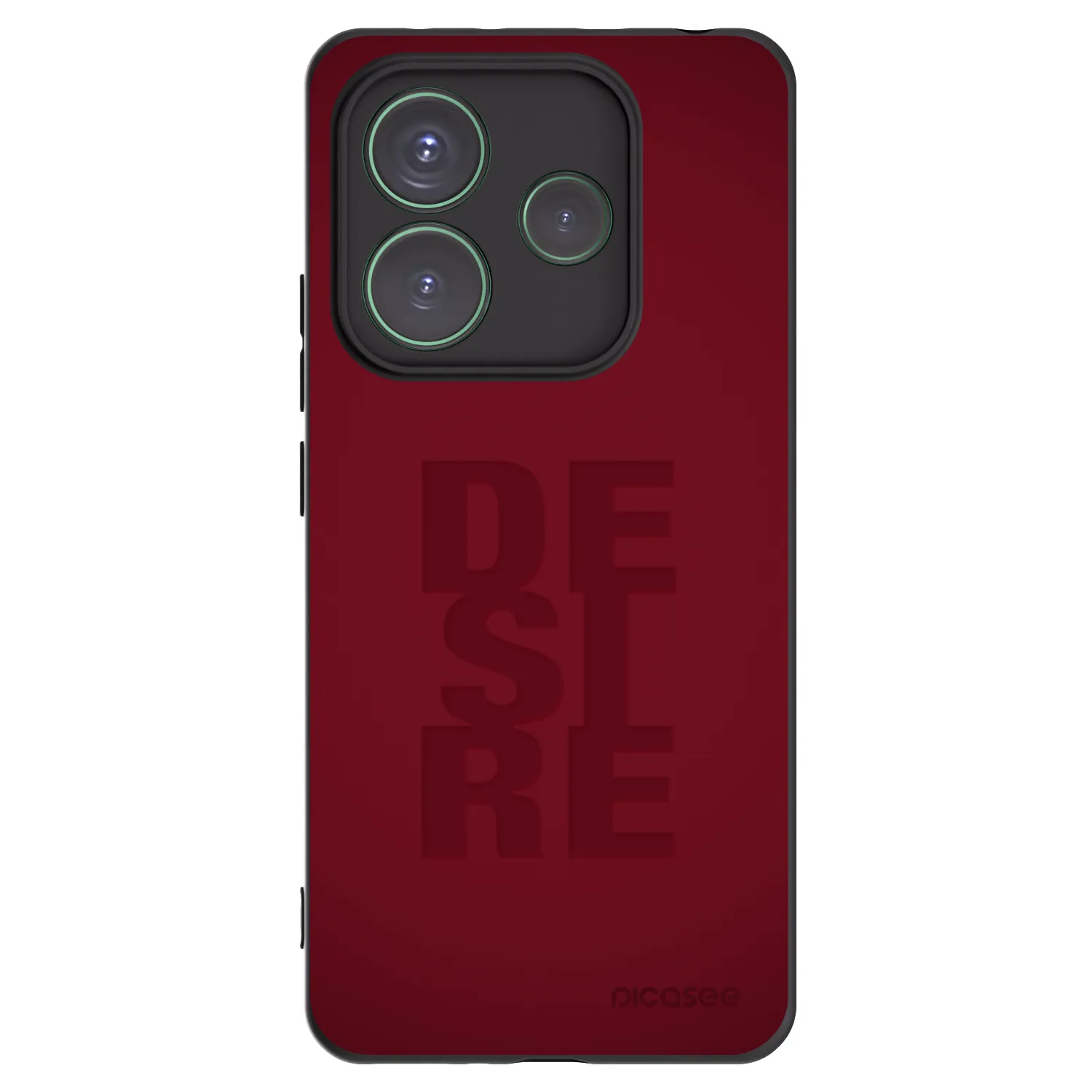 Picasee silikonski črni ovitek za Xiaomi Redmi Note 14 5G - Desire