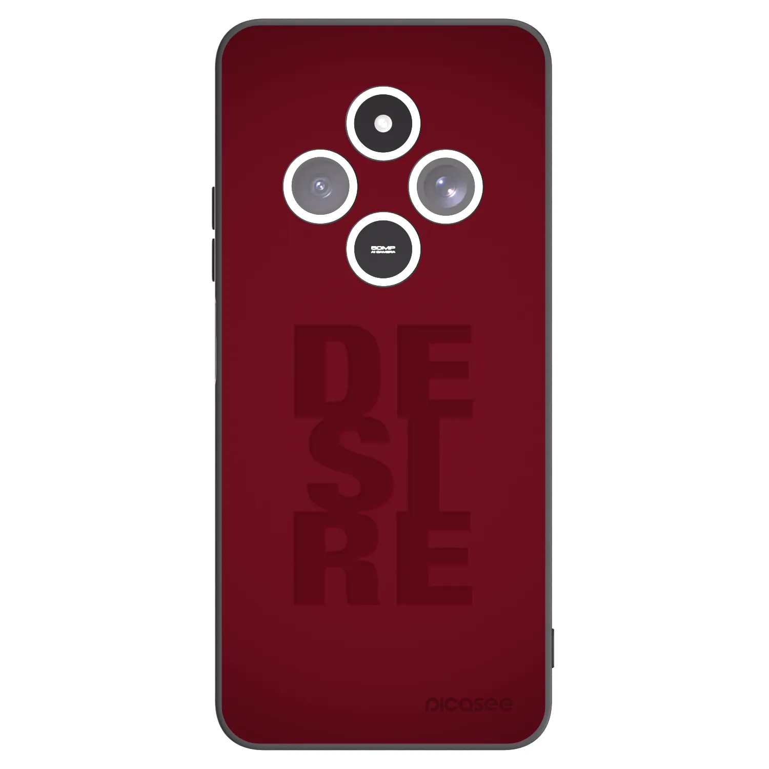 Picasee silikonski črni ovitek za Xiaomi Redmi 14C - Desire