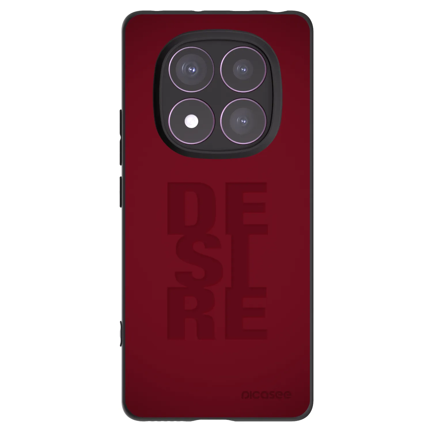 Picasee silikonski črni ovitek za Xiaomi Redmi Note 14 Pro 4G - Desire