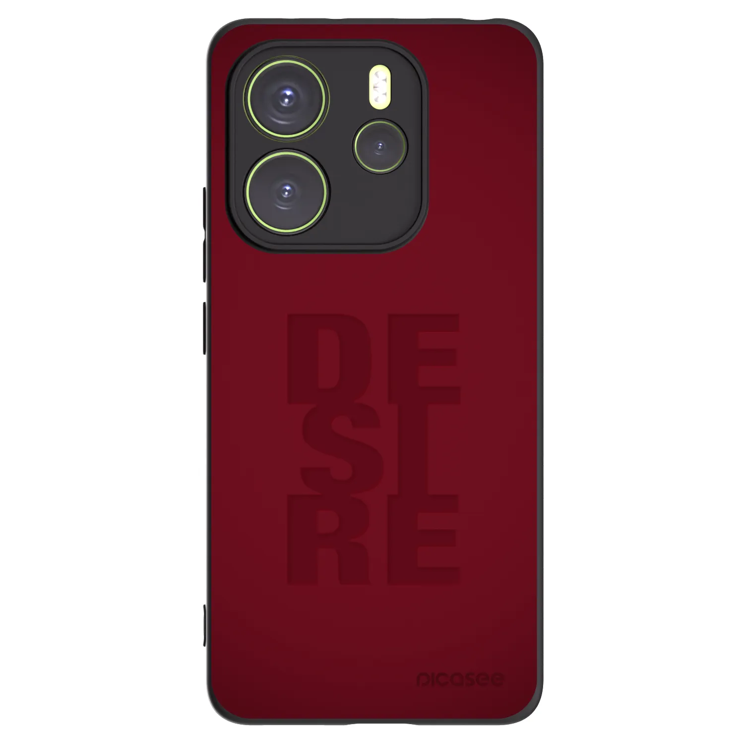 Picasee silikonski črni ovitek za Xiaomi Redmi Note 14 4G - Desire