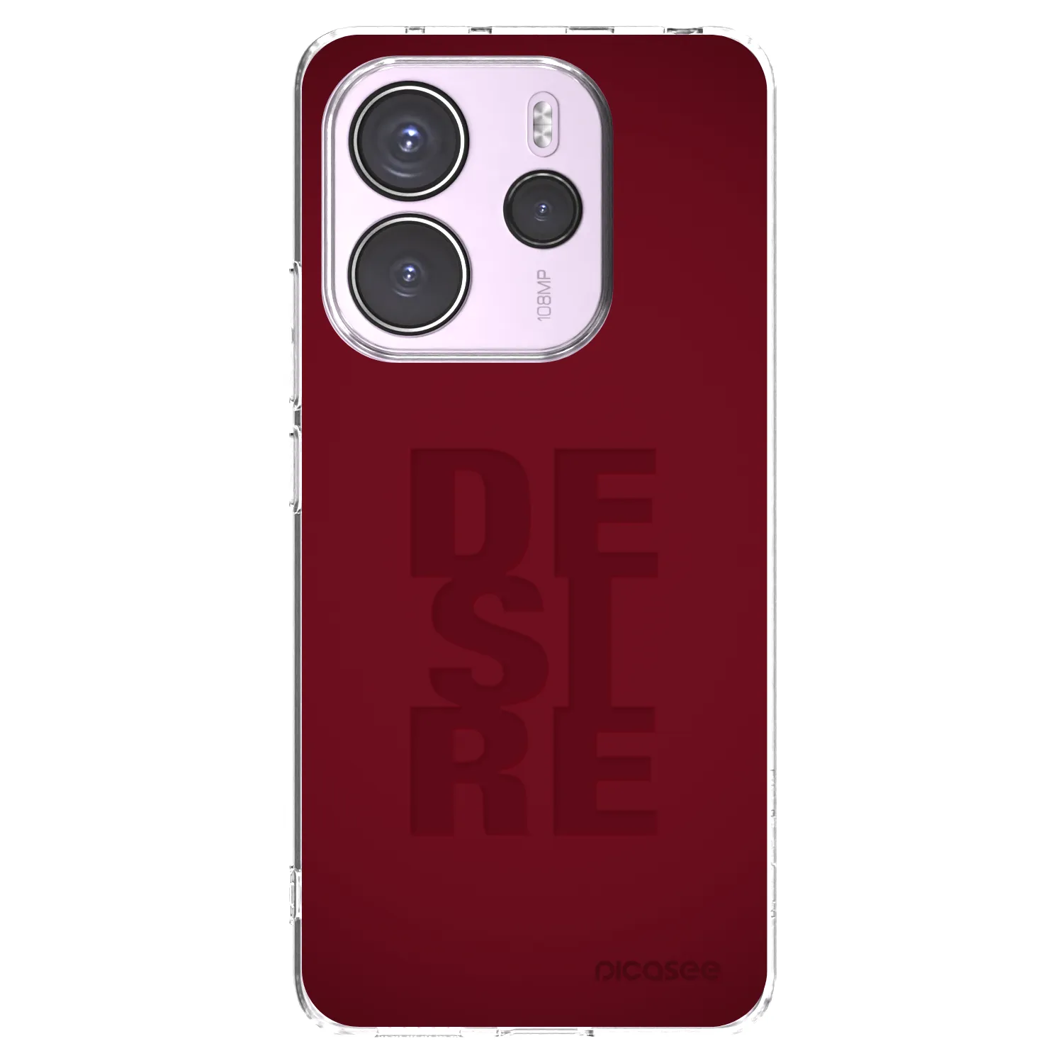 Picasee silikonski prozorni ovitek za Xiaomi Redmi Note 14 4G - Desire
