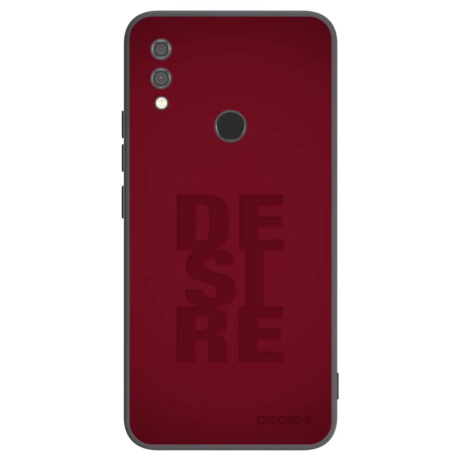 Picasee silikonski črni ovitek za Xiaomi Redmi Note 7 - Desire