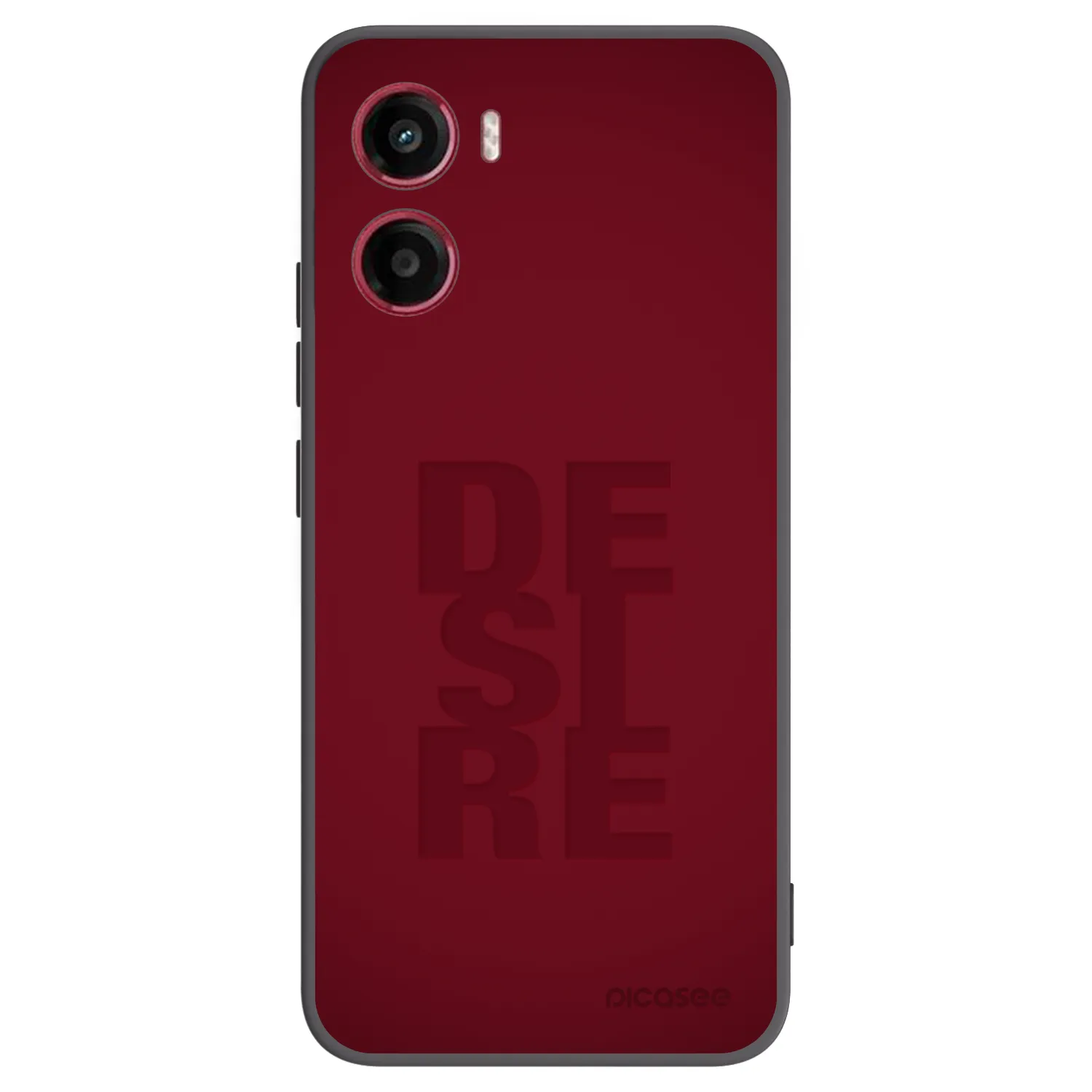 Picasee silikonski črni ovitek za Motorola Moto G05 - Desire