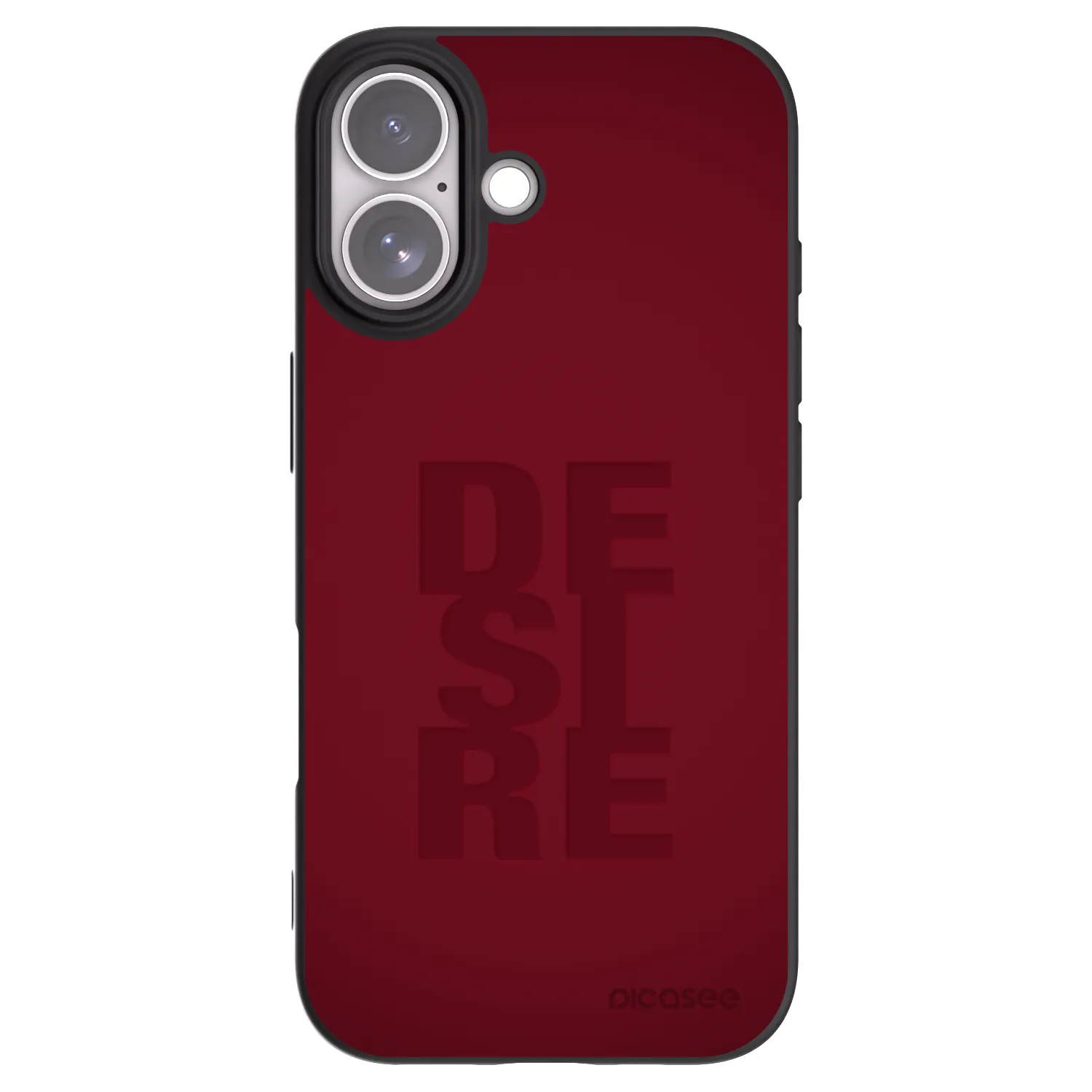 Picasee silikonski črni ovitek za Apple iPhone 17 - Desire