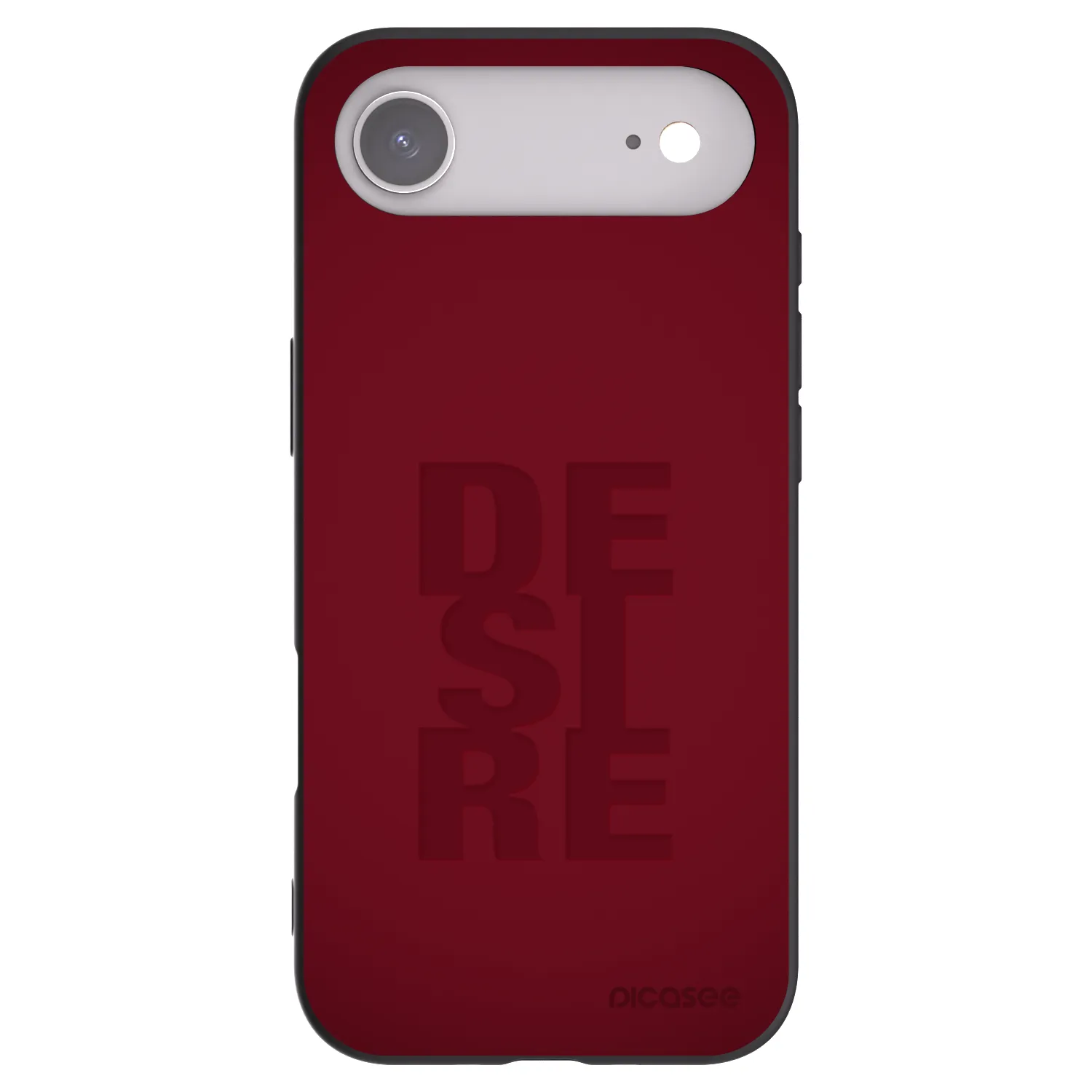 Picasee silikonski črni ovitek za Apple iPhone Air - Desire