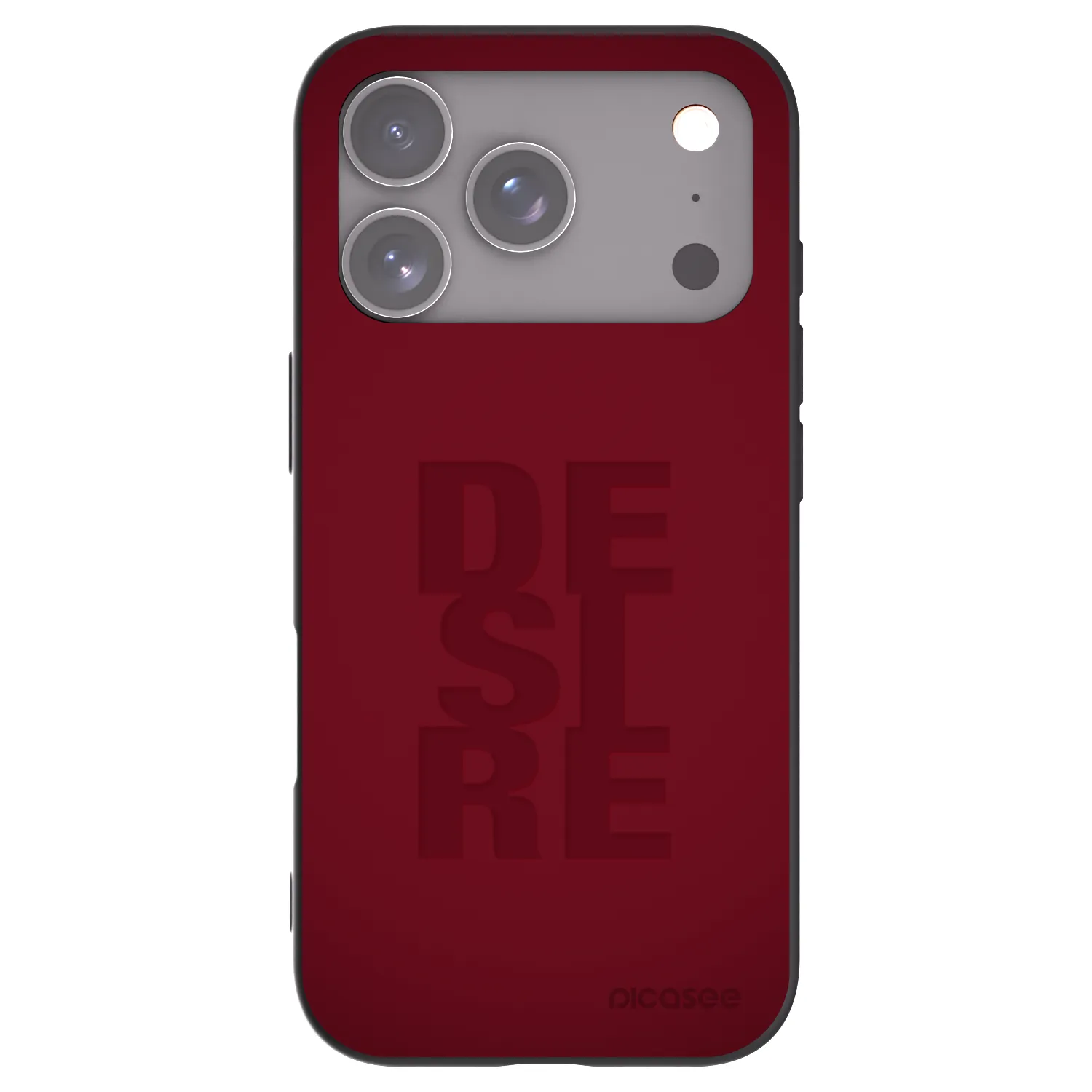 Picasee silikonski črni ovitek za Apple iPhone 17 Pro - Desire