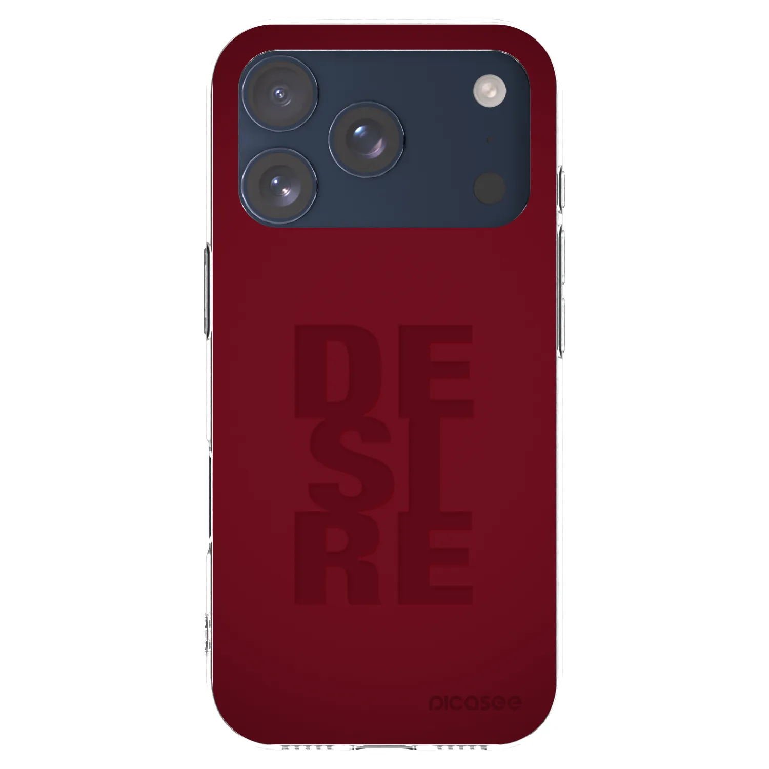 Picasee silikonski prozorni ovitek za Apple iPhone 17 Pro - Desire