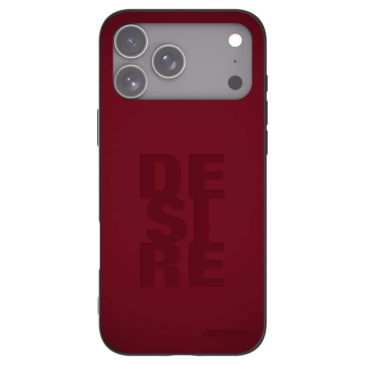 Picasee silikonski črni ovitek za Apple iPhone 17 Pro Max - Desire
