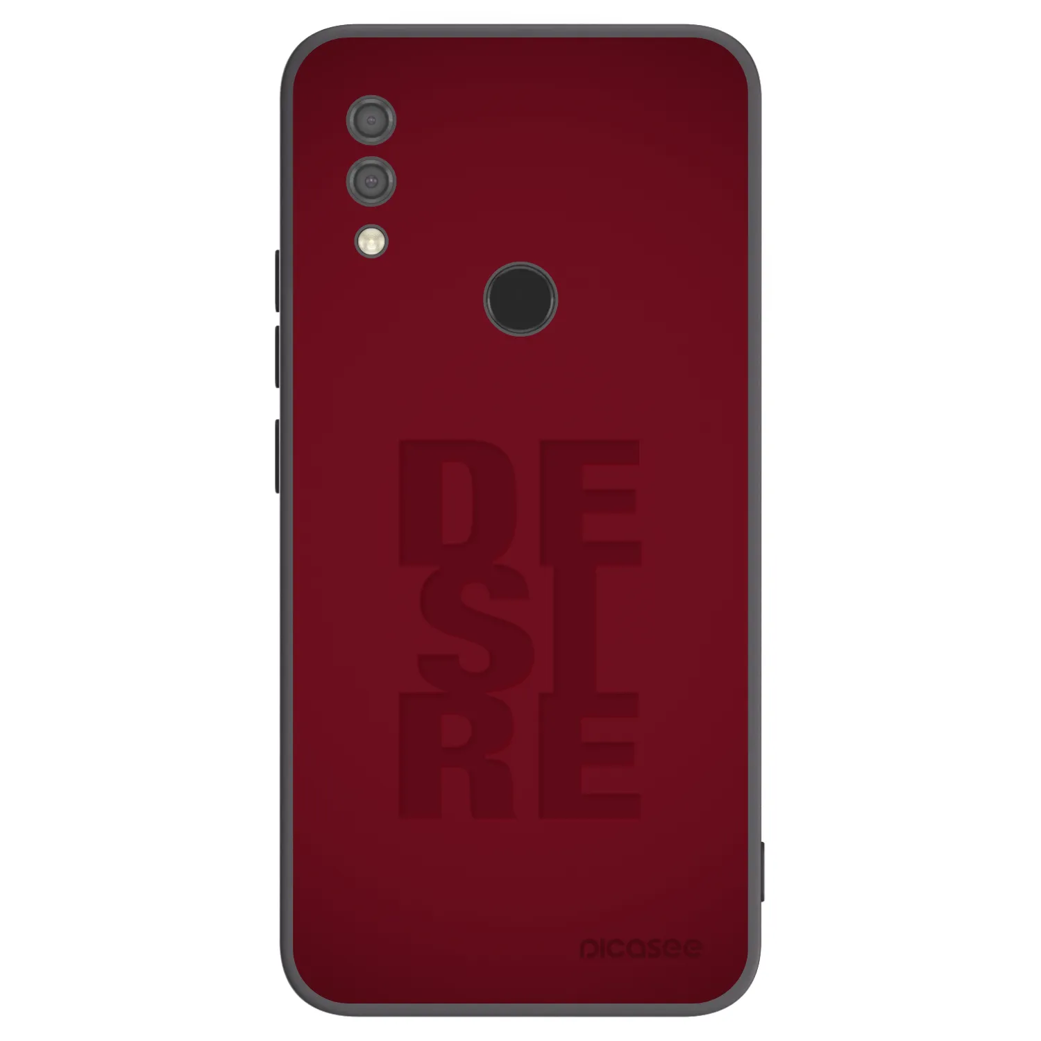Picasee silikonski črni ovitek za Xiaomi Redmi 7 - Desire