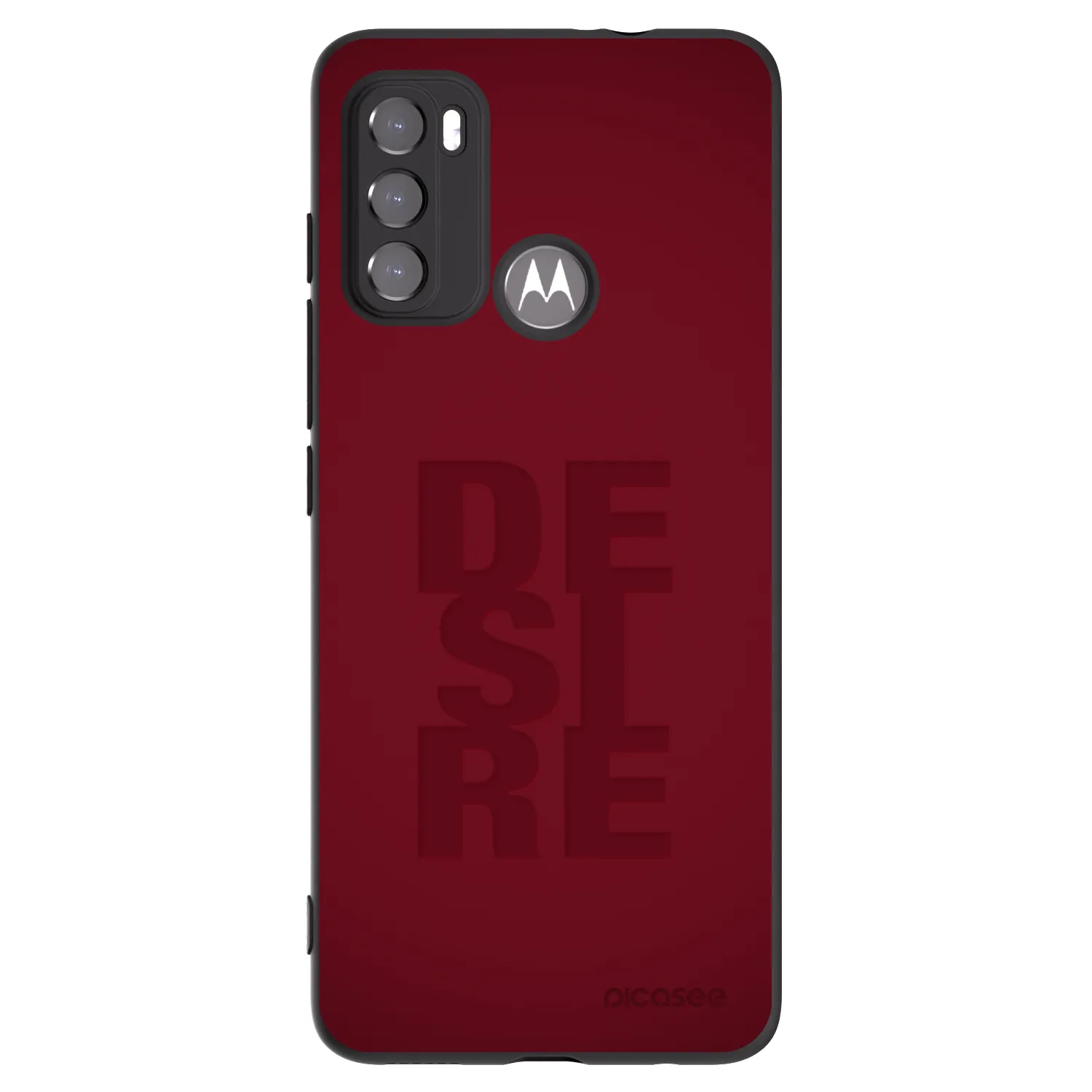 Picasee silikonski črni ovitek za Motorola Edge 60 5G - Desire